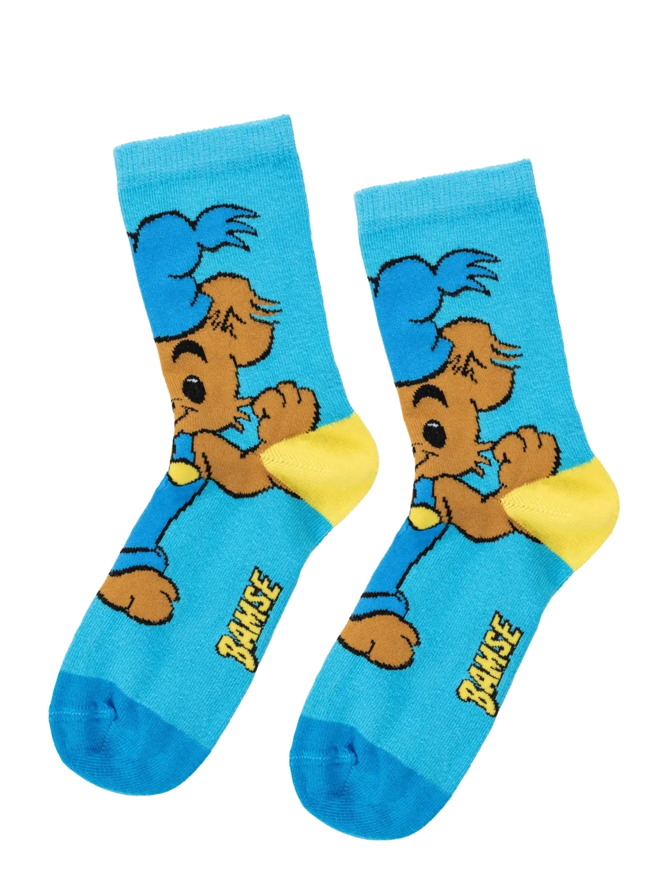 Bamse STARKASTE BJÖRN STRUMPOR - Børn 2-8 år - BLUE / blue