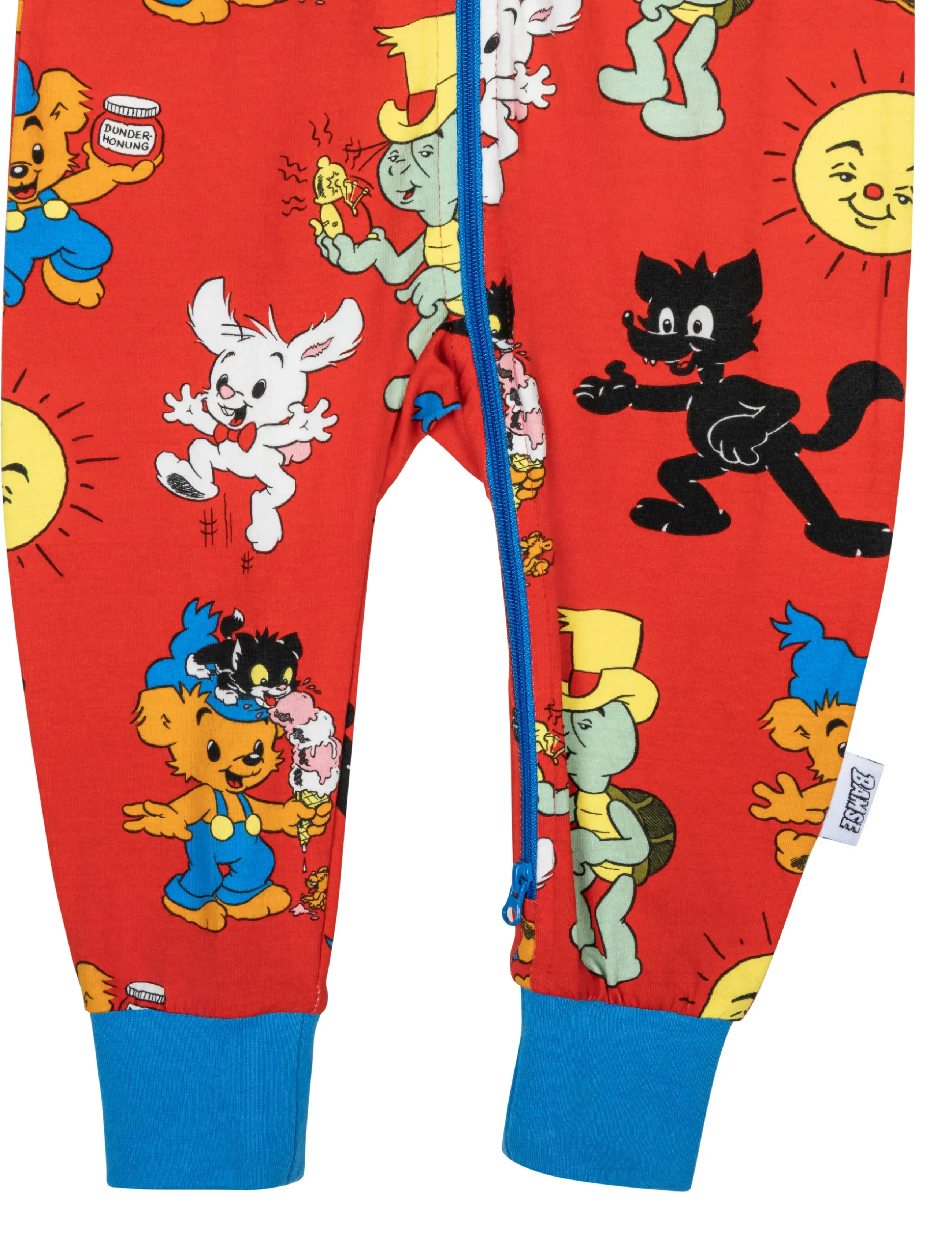 Bamse - BAMSE KOMPISAR PYJAMAS RÖD 68 - red - 2
