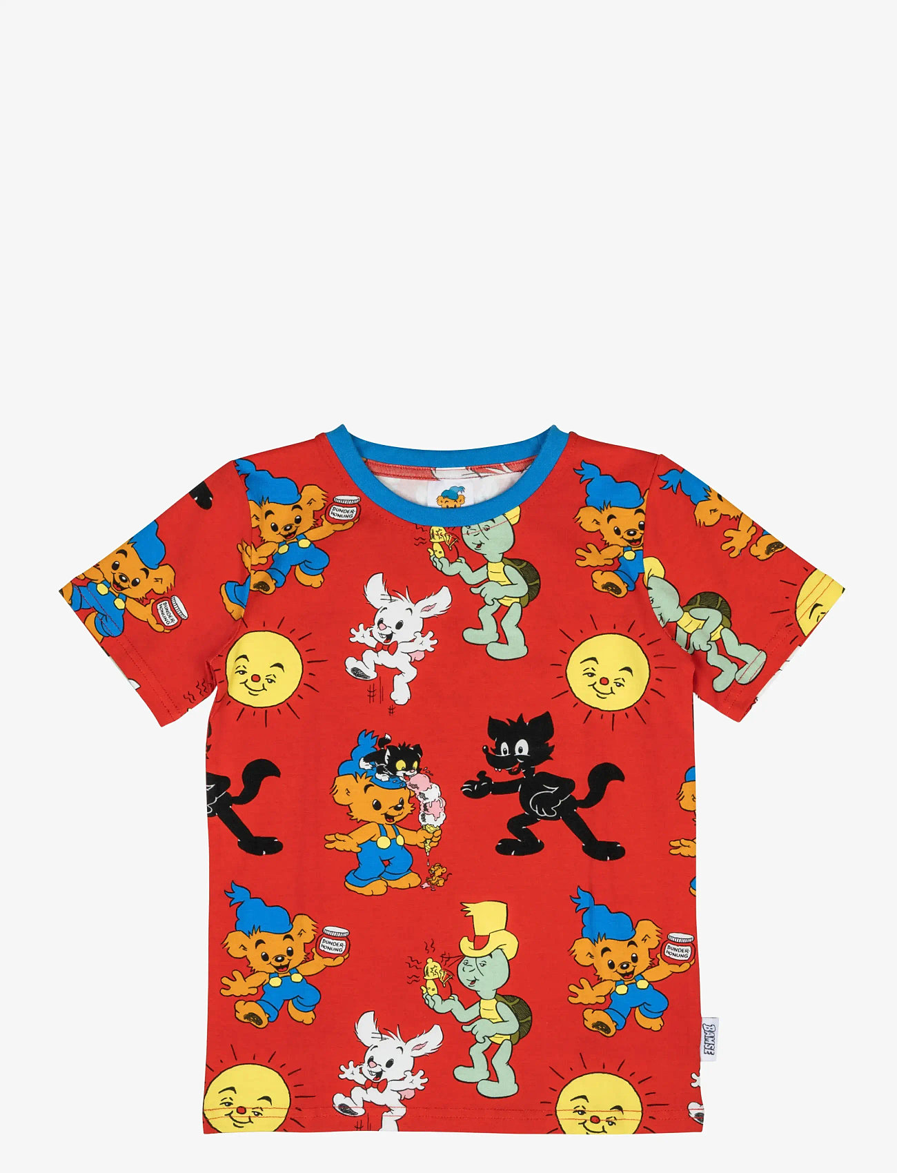 Bamse - BAMSE KOMPISAR SHORTSPYJAMAS - pyjamasset - red - 1