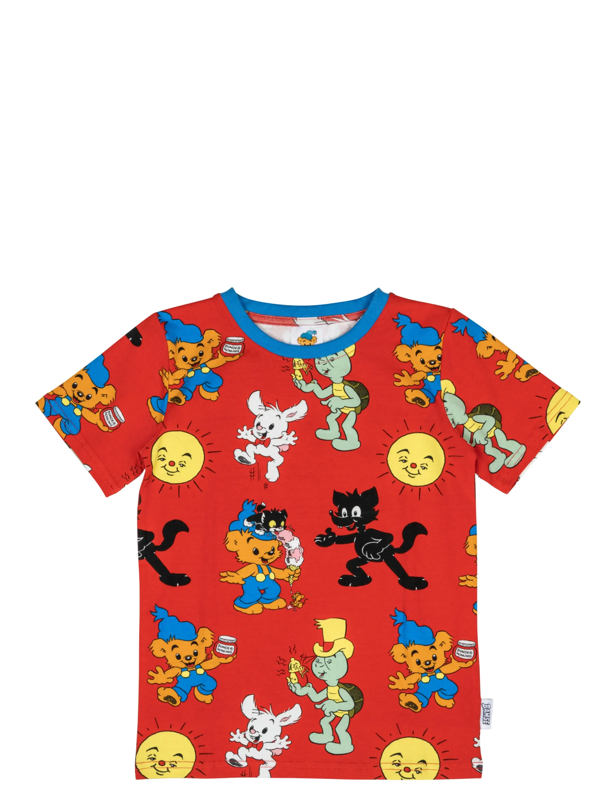 Martinex - BAMSE KOMPISAR SHORTSPYJAMAS - red - 1