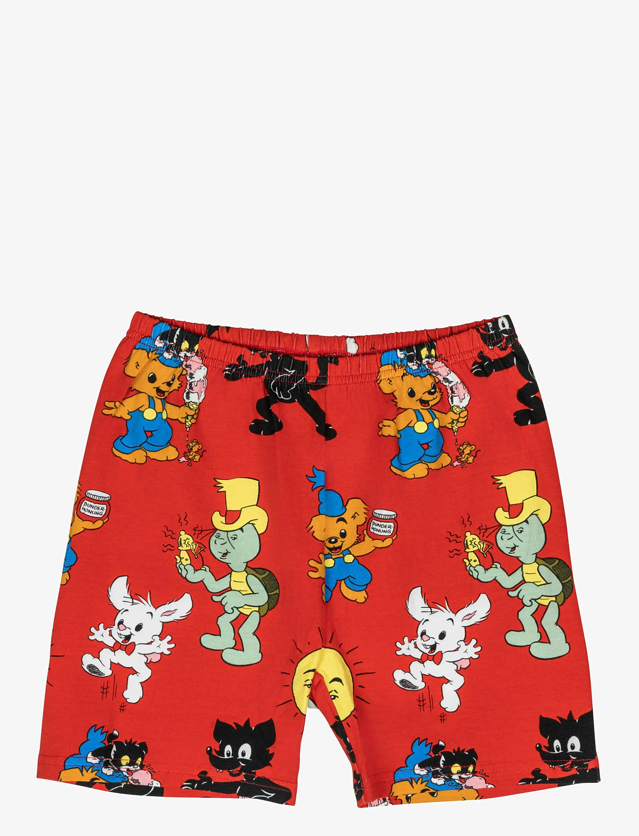 Bamse - BAMSE KOMPISAR SHORTSPYJAMAS - pyjamasset - red - 2