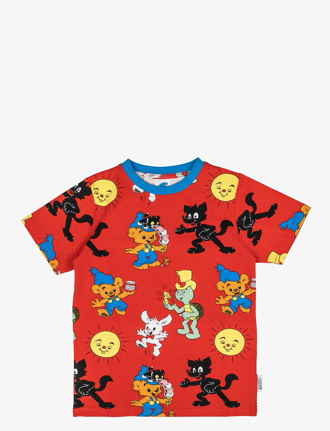 Bamse - BAMSE KOMPISAR T-SHIRT - kortærmede t-shirts - red - 0