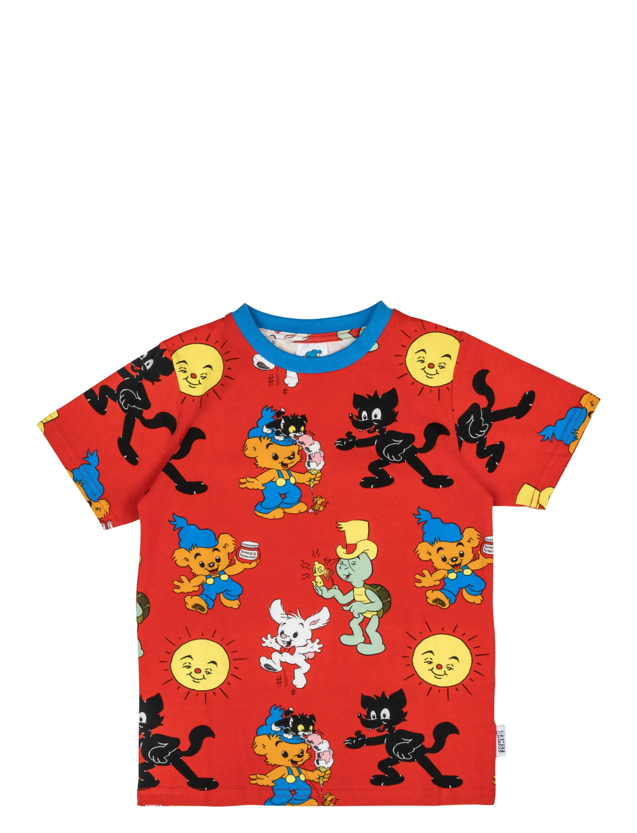 Bamse BAMSE KOMPISAR T-SHIRT - Riided - RED / red