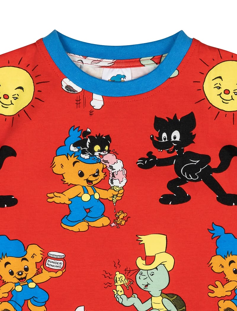 Bamse - BAMSE KOMPISAR T-SHIRT - kortærmede t-shirts - red - 1