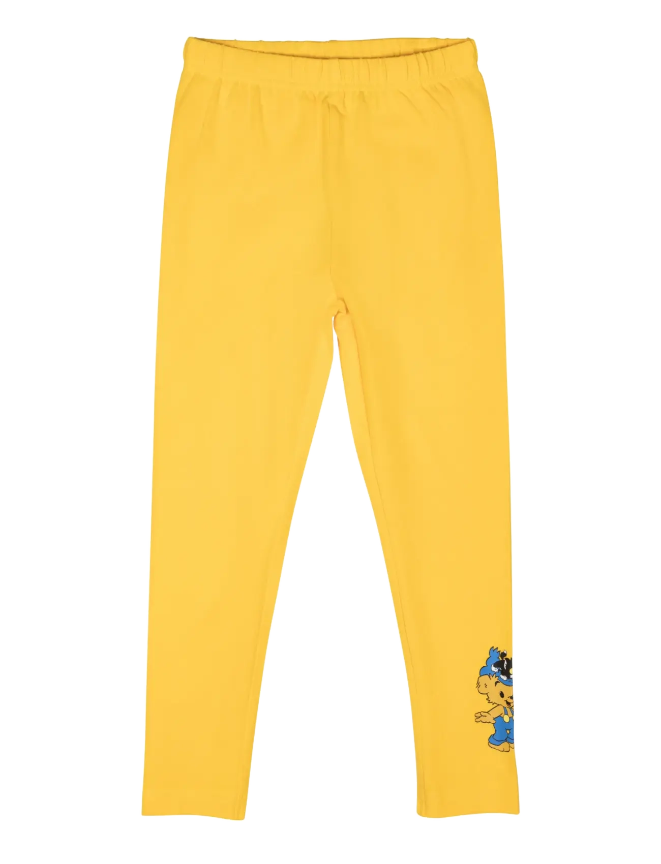 Bamse Glass Leggings, 86/92, Unterteile, Gelb - Kinder