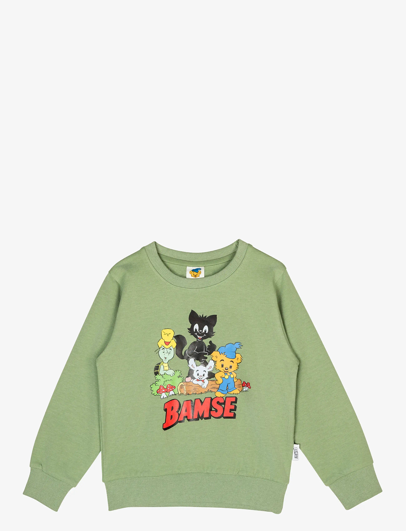 Bamse - BAMSE COLLEGETRÖJA - sweatshirts - green - 1
