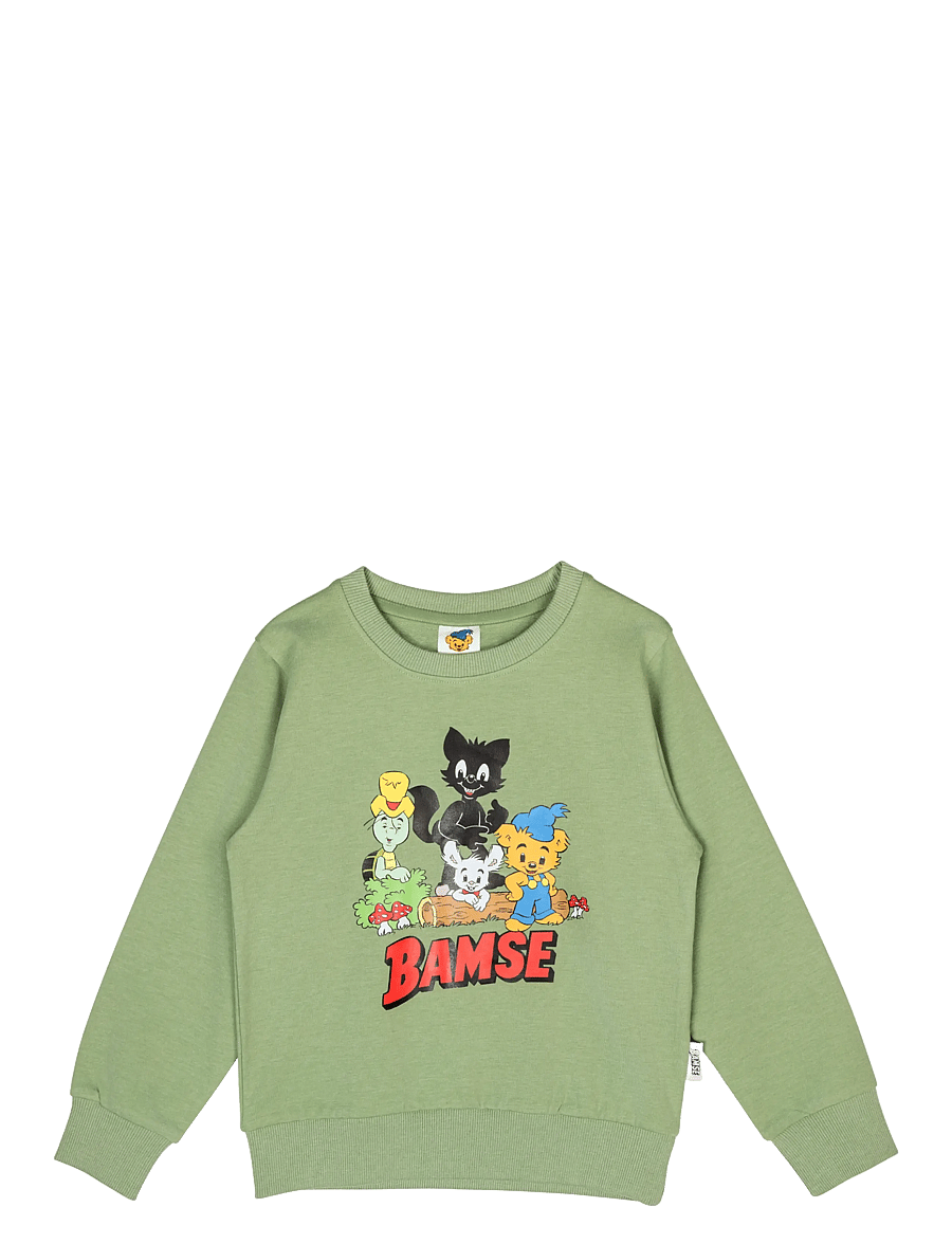 „Bamse” - BAMSE COLLEGETRÖJA - sporta džemperi - green - 1