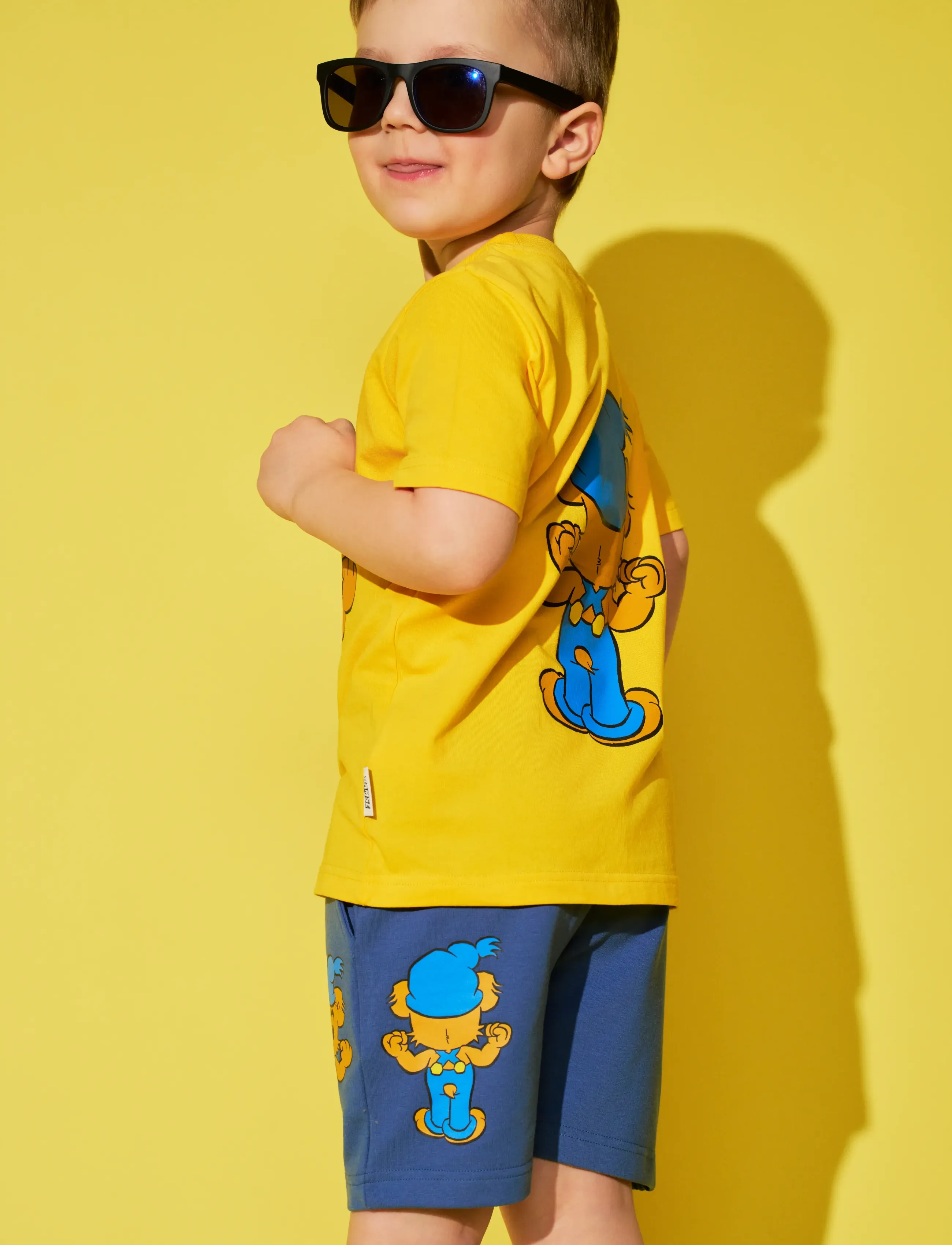Bamse - STARKASTE BJÖRN SHORTS - sweatshorts - blue - 4