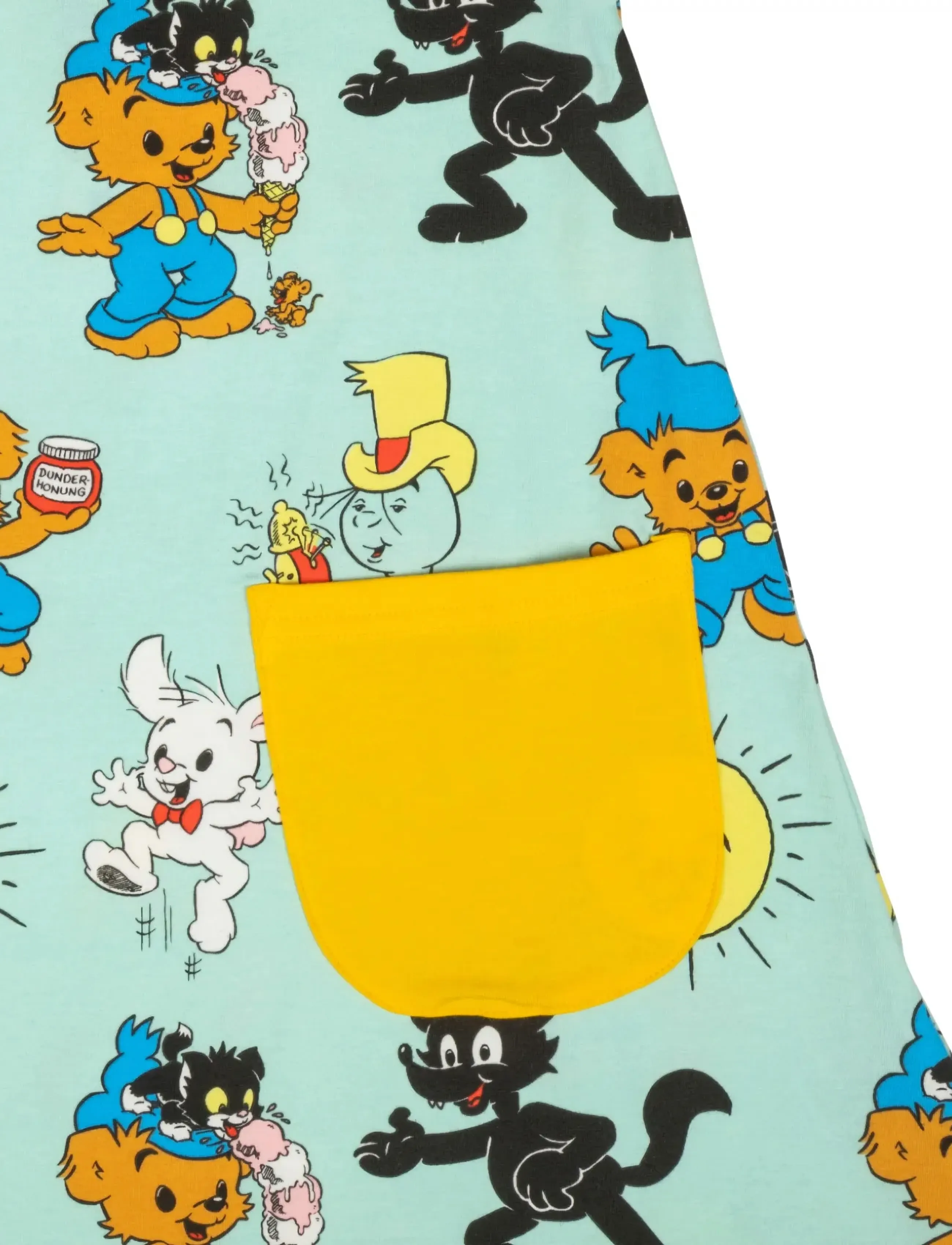Bamse - BAMSE KOMPISAR KLÄNNING - kort-ermede kjoler i avslappet stil - green - 3