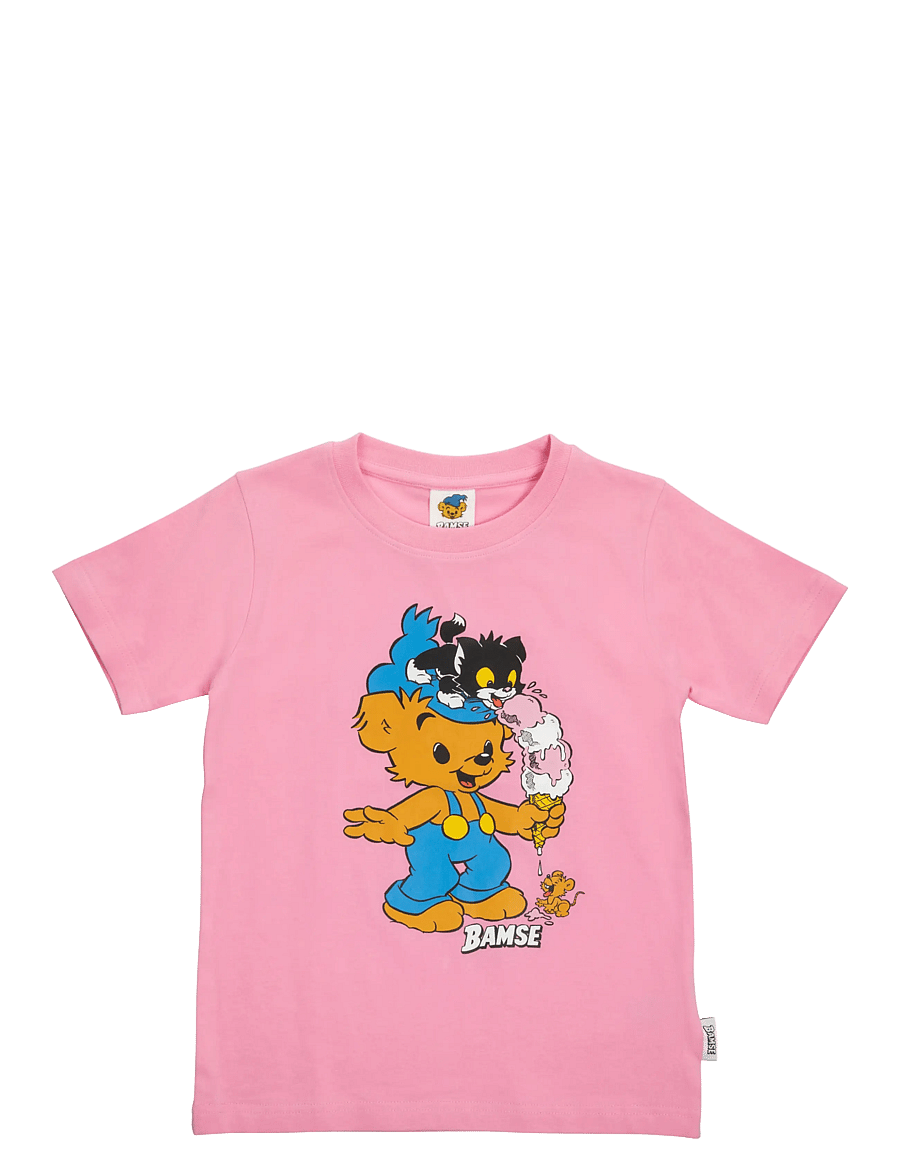 Bamse - GLASSTRUT T-SHIRT - kurzärmelige - pink - 1