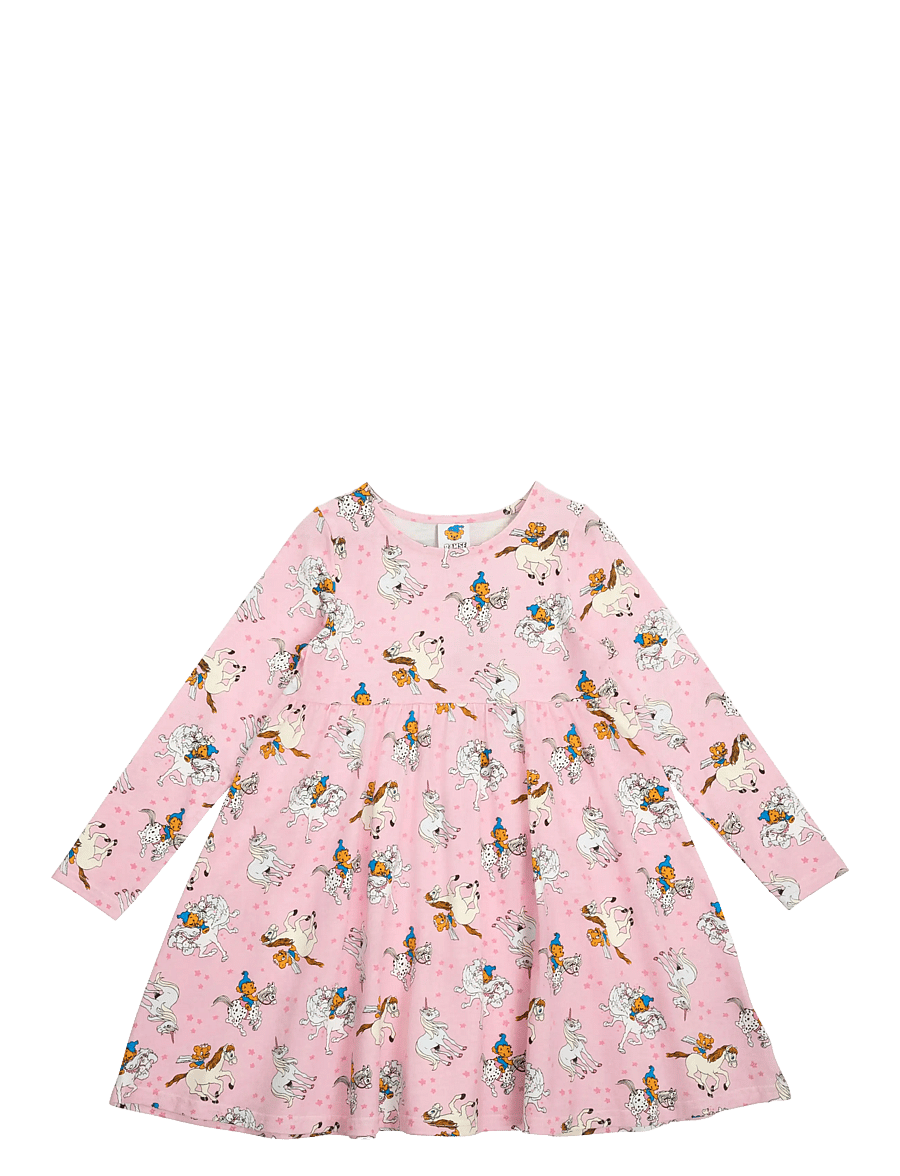 Bamse - PONNYER KLÄNNING - pikkade varrukatega beebikleidid - pink - 1