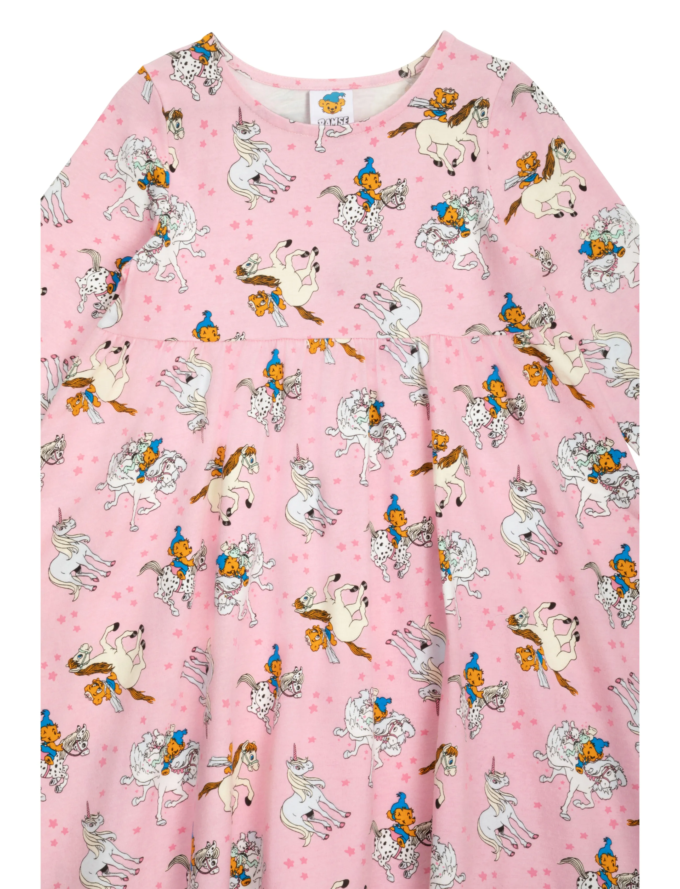 Martinex - PONNYER KLÄNNING - long-sleeved baby dresses - pink - 2