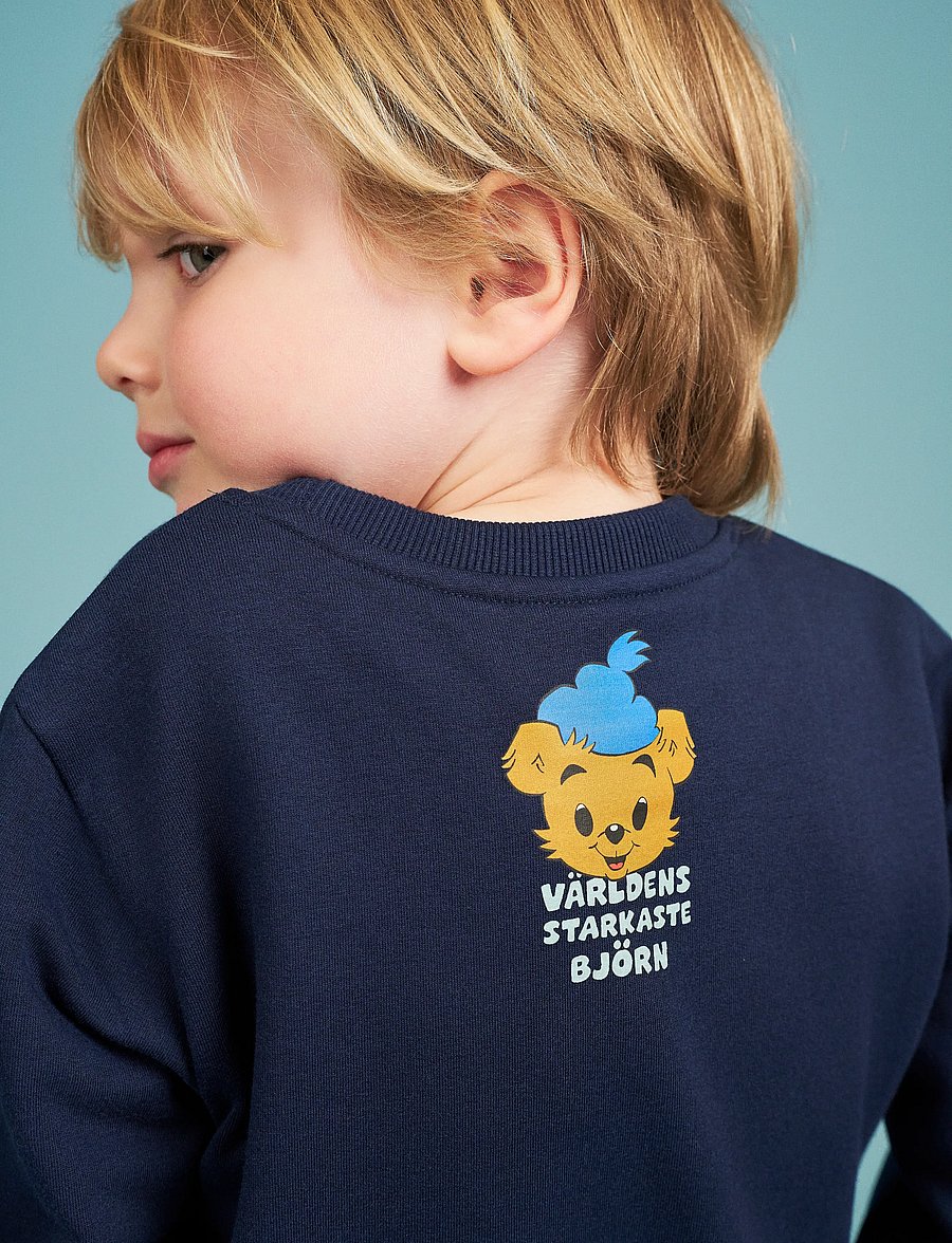 Bamse - B COLLEGETRÖJA - dressipluusid - blue - 3