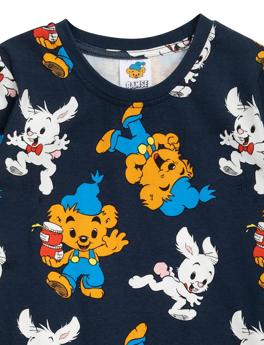 Bamse - DUO TRÖJA - långärmade t-shirts - blue - 1