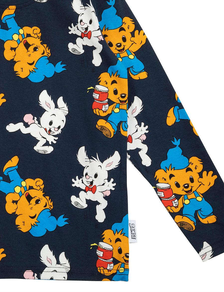 Bamse - DUO TRÖJA - långärmade t-shirts - blue - 2
