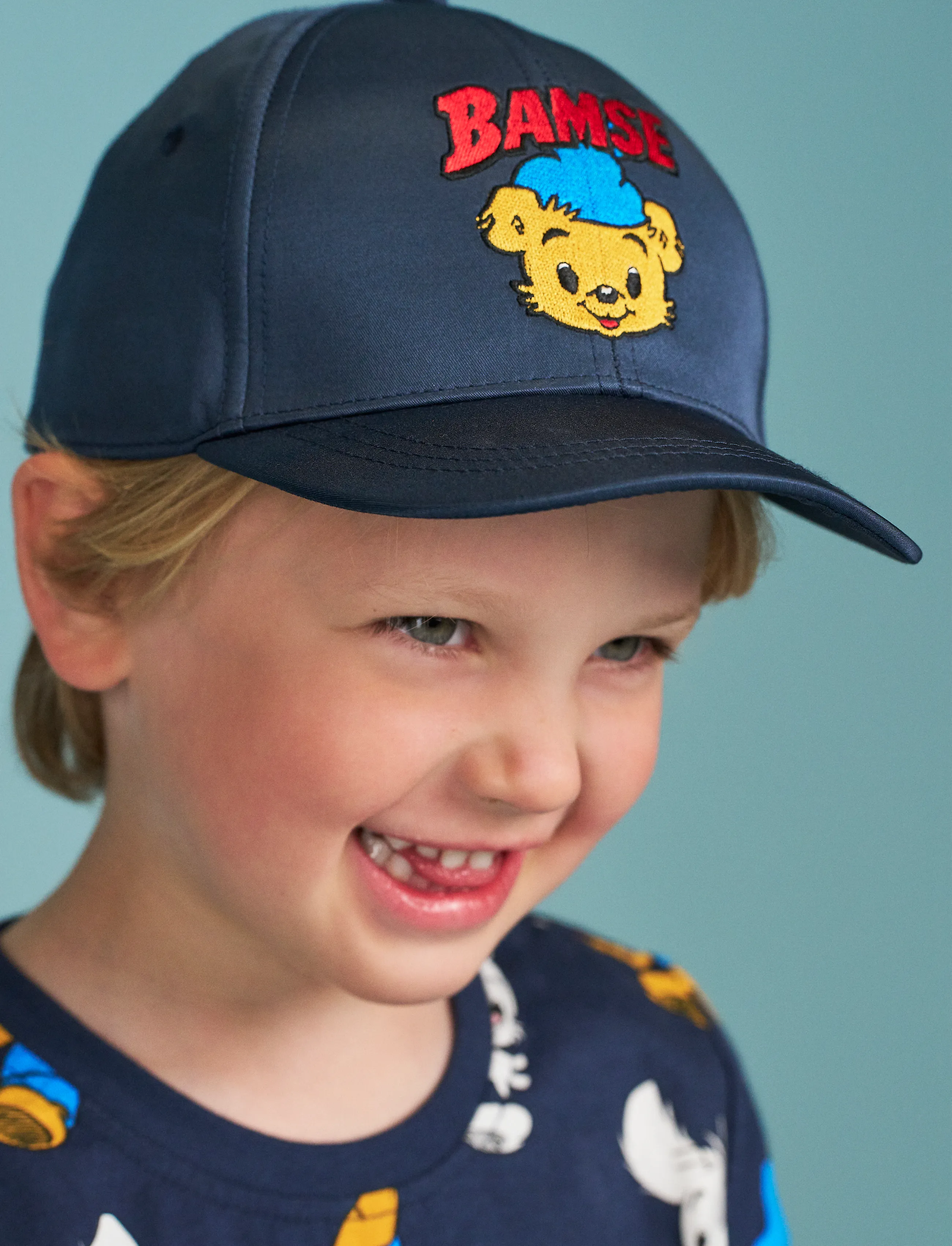 Bamse Keps, 48/50, Headwear, Marineblau - Caps, Kinder