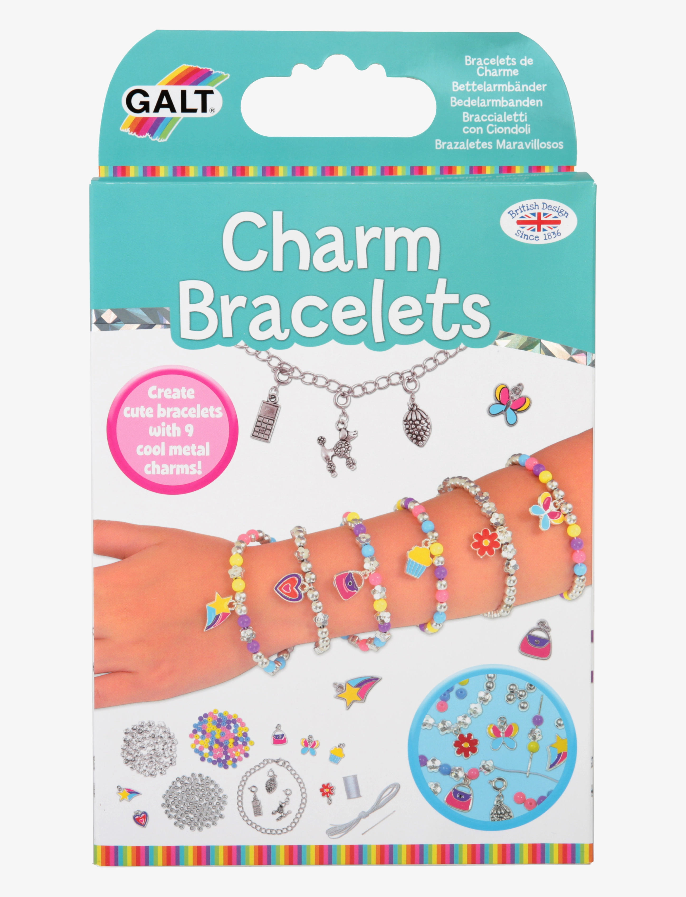 MARTINEX Amulettarmband Patterned - One Size - Kinder
