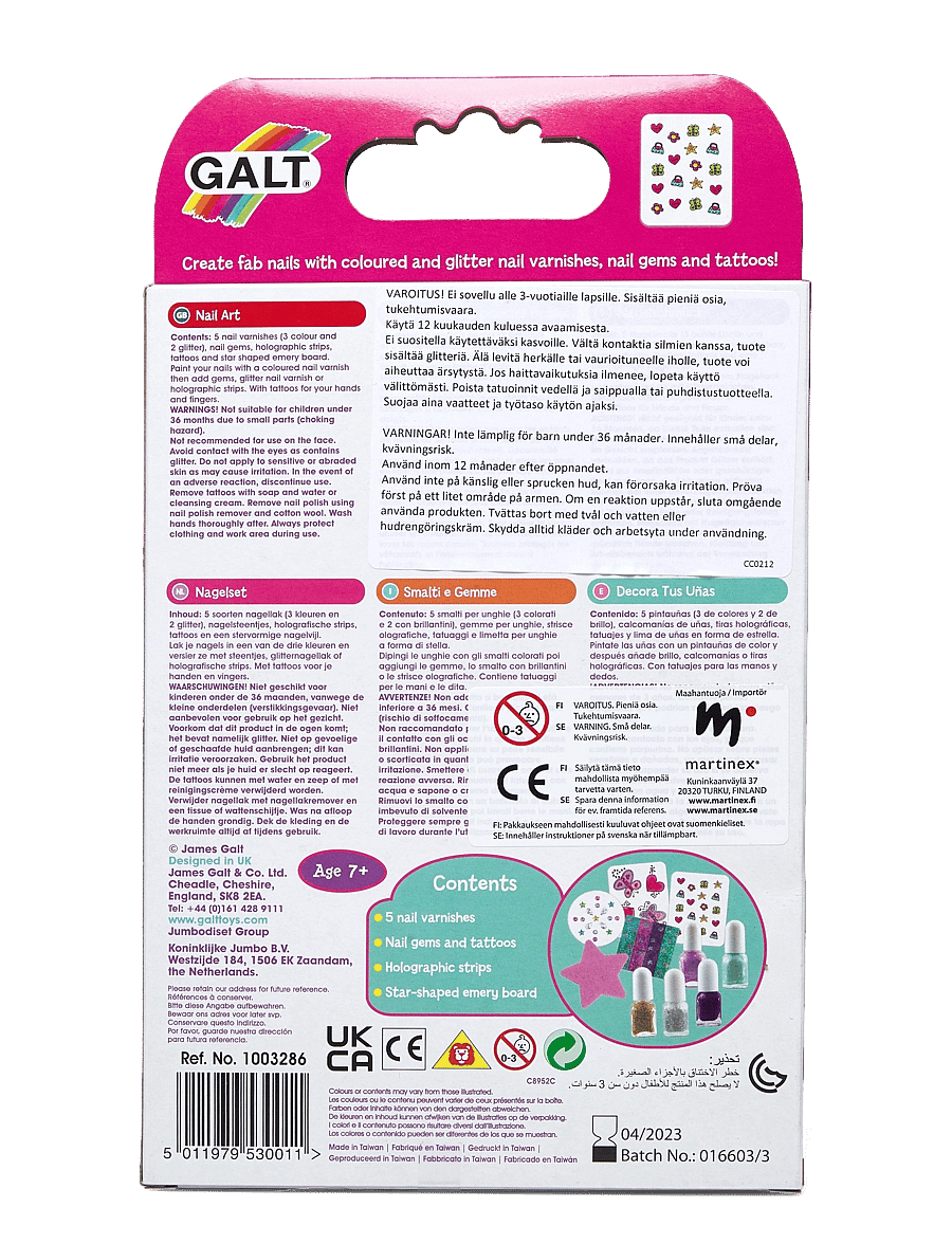 Martinex - NAGELKONST - tatueringar - multi-coloured - 2