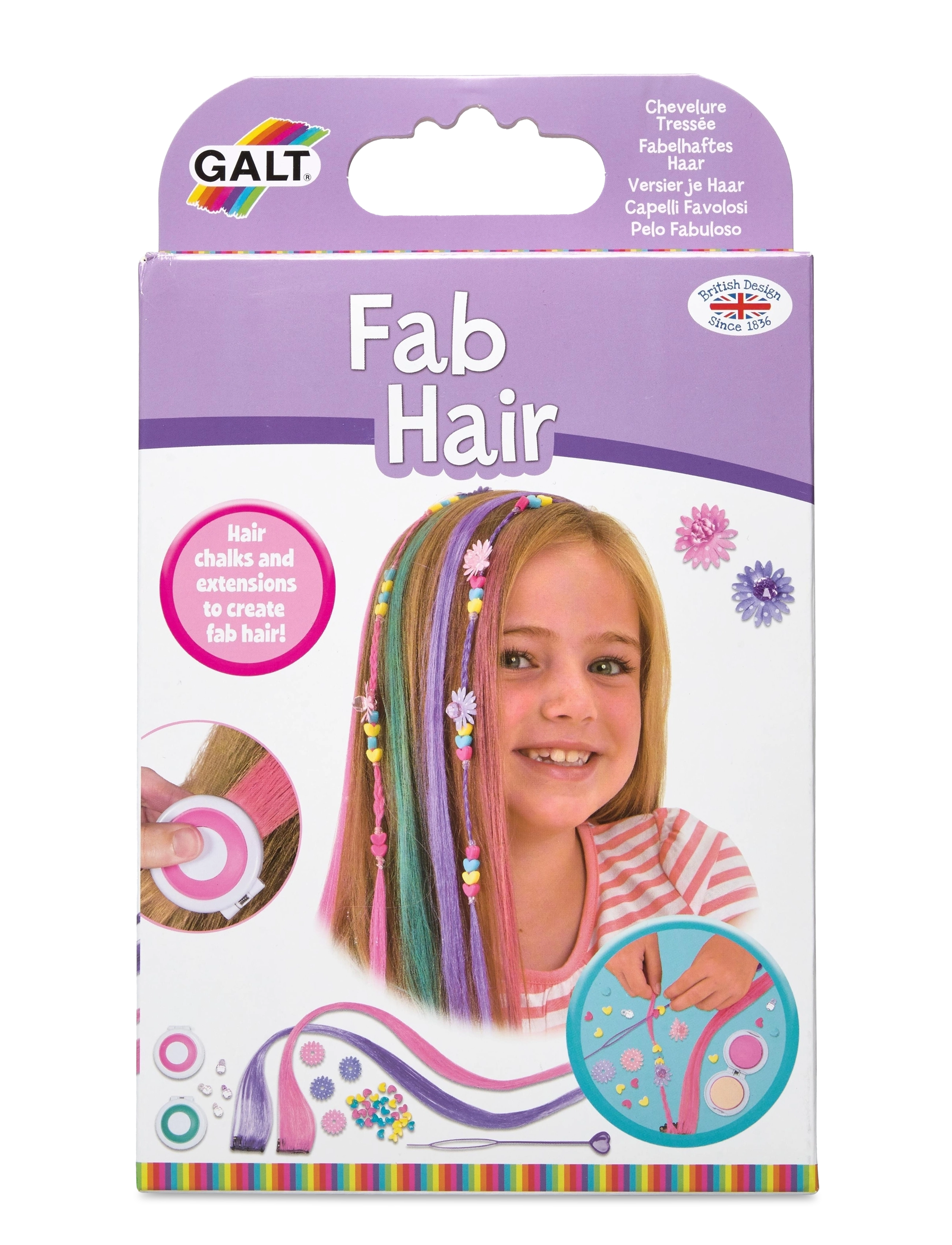 MARTINEX Fixa Frisyren Patterned - One Size - Kinder