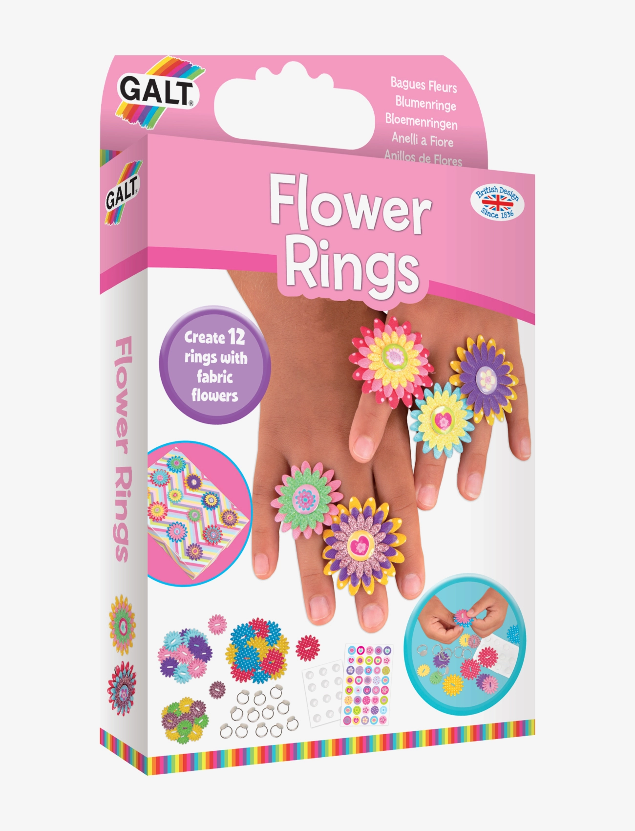 MARTINEX Blomsterringar Patterned - One Size - Kinder