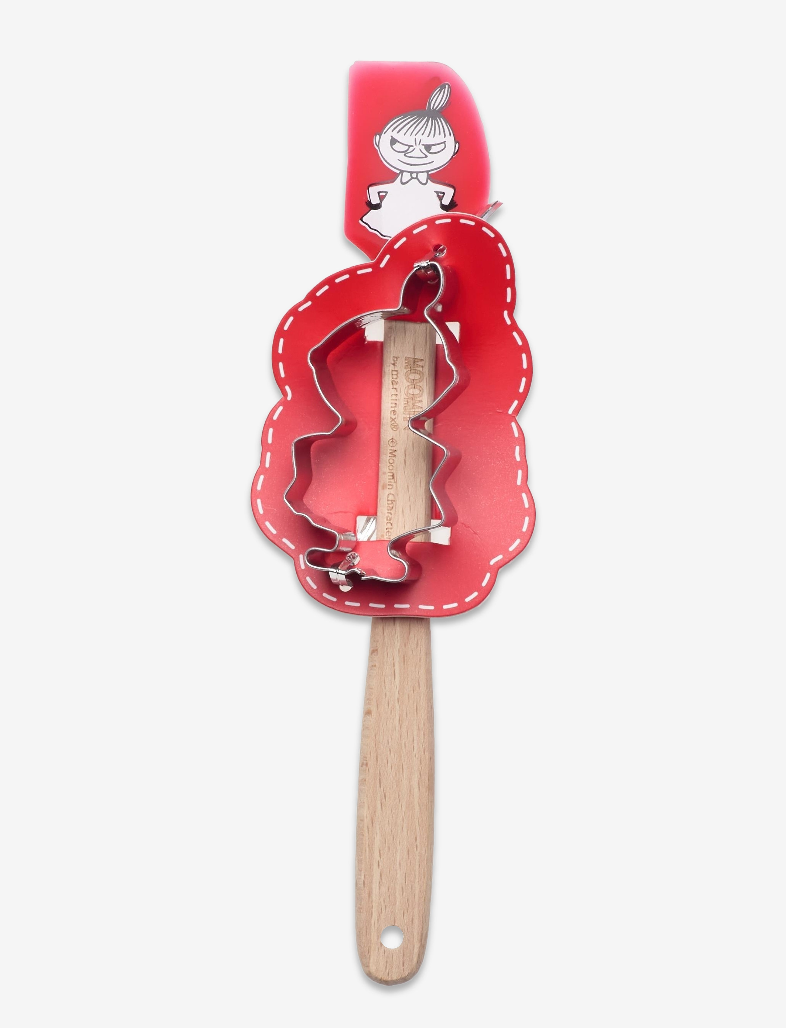 MARTINEX Little My Minispatula With Cookiec Rot - One Size - Kinder