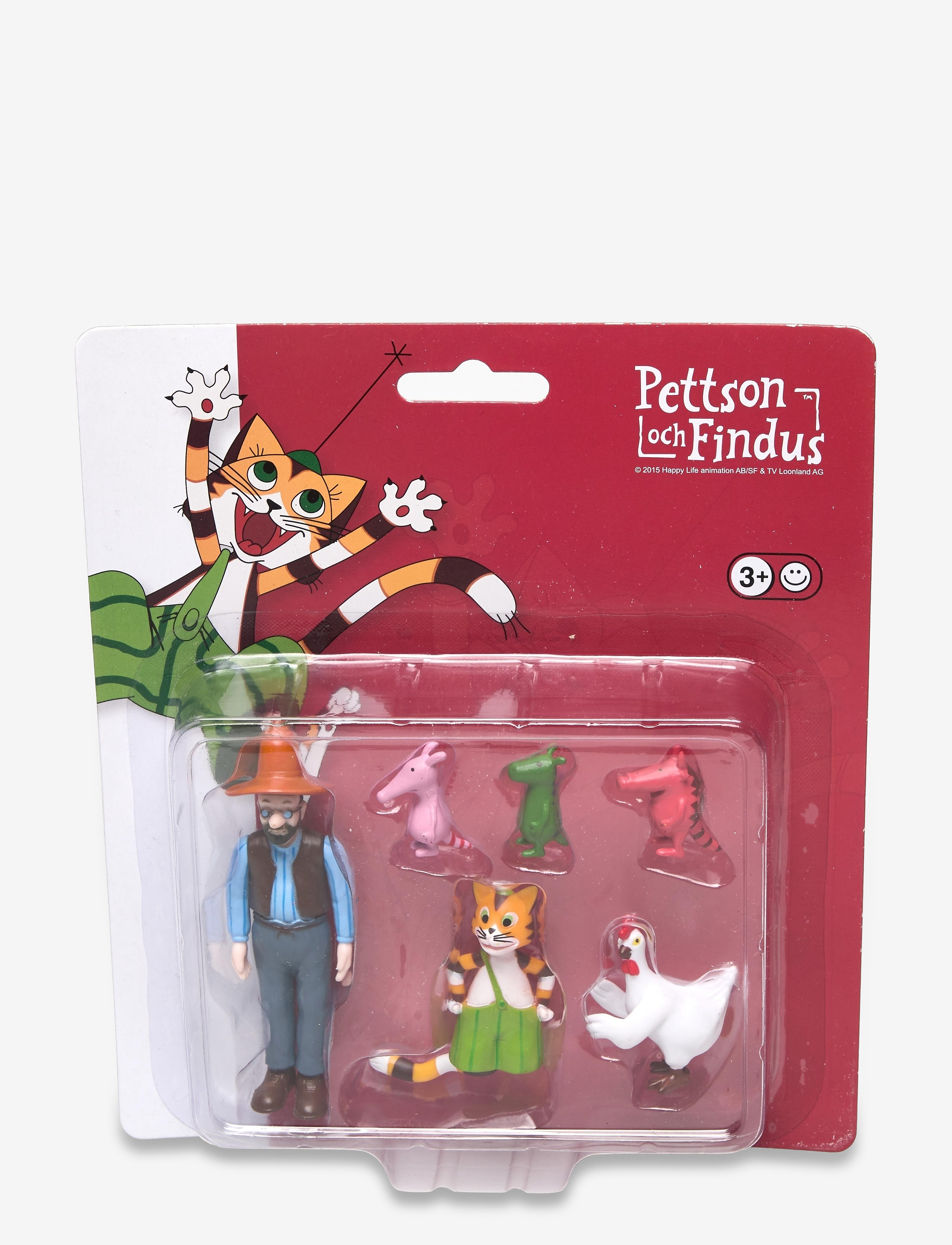 Martinex PETTSON,FINDUS & CHICKEN,3 CREATURES - Actionfigurer - MULTI-COLOURED / multi