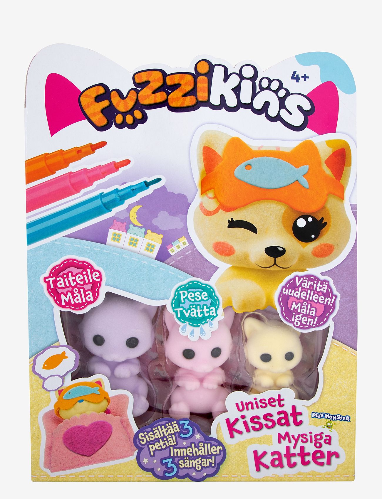 Martinex - FUZZIKINS MYSIGA KATTER - multi-coloured - 1