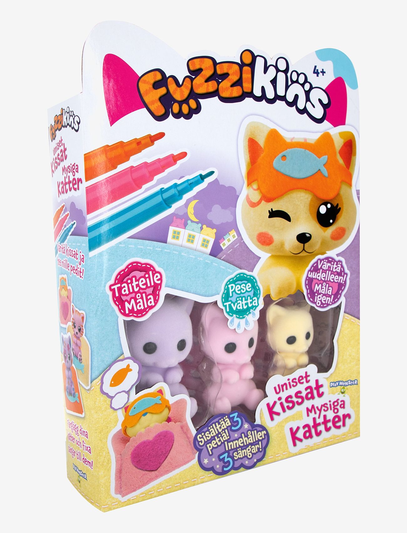 Martinex - FUZZIKINS MYSIGA KATTER - multi-coloured - 3