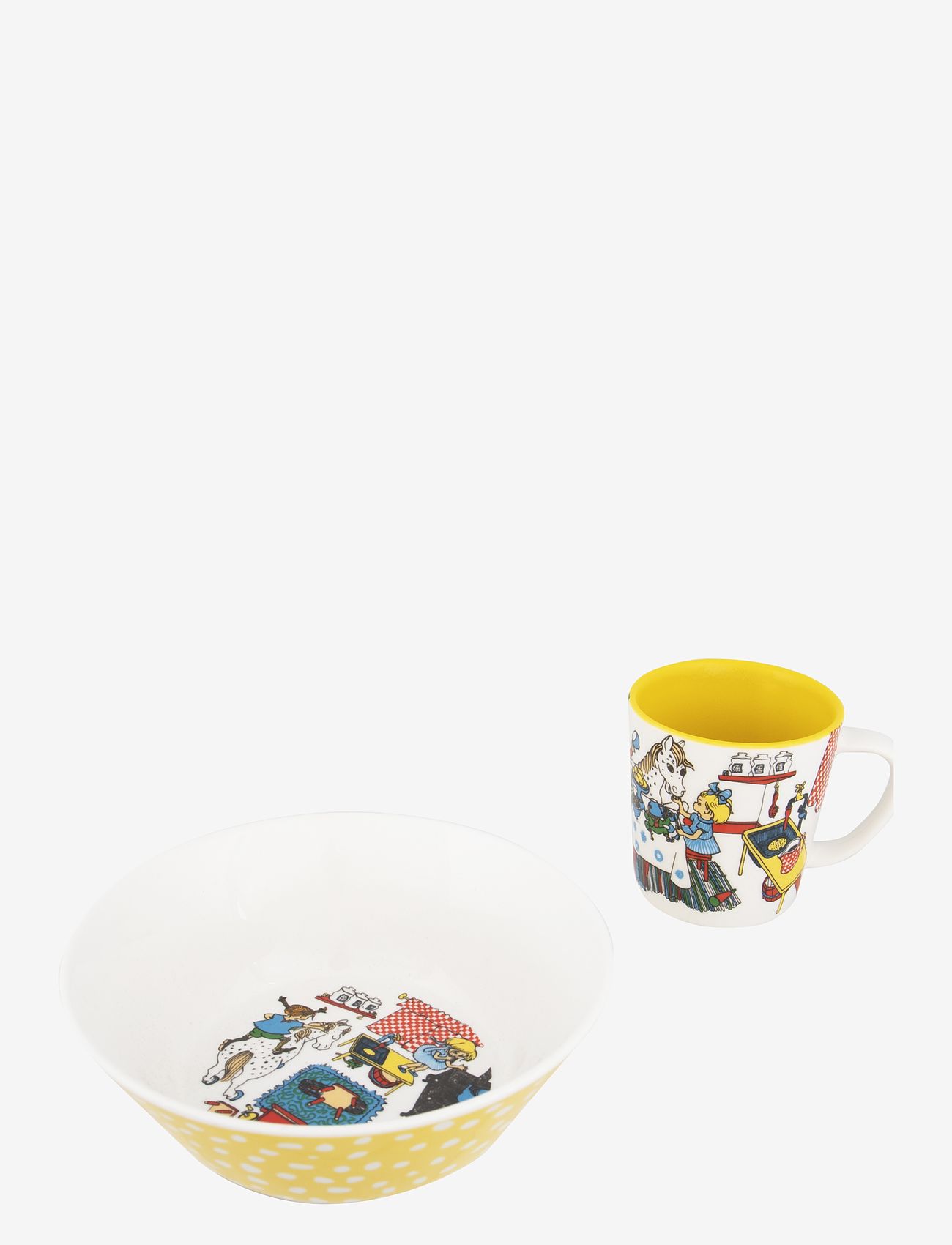 Pippi Longstocking - CHILDREN'S TABLEWARE PIPPI - matarsett - multicolour - 0
