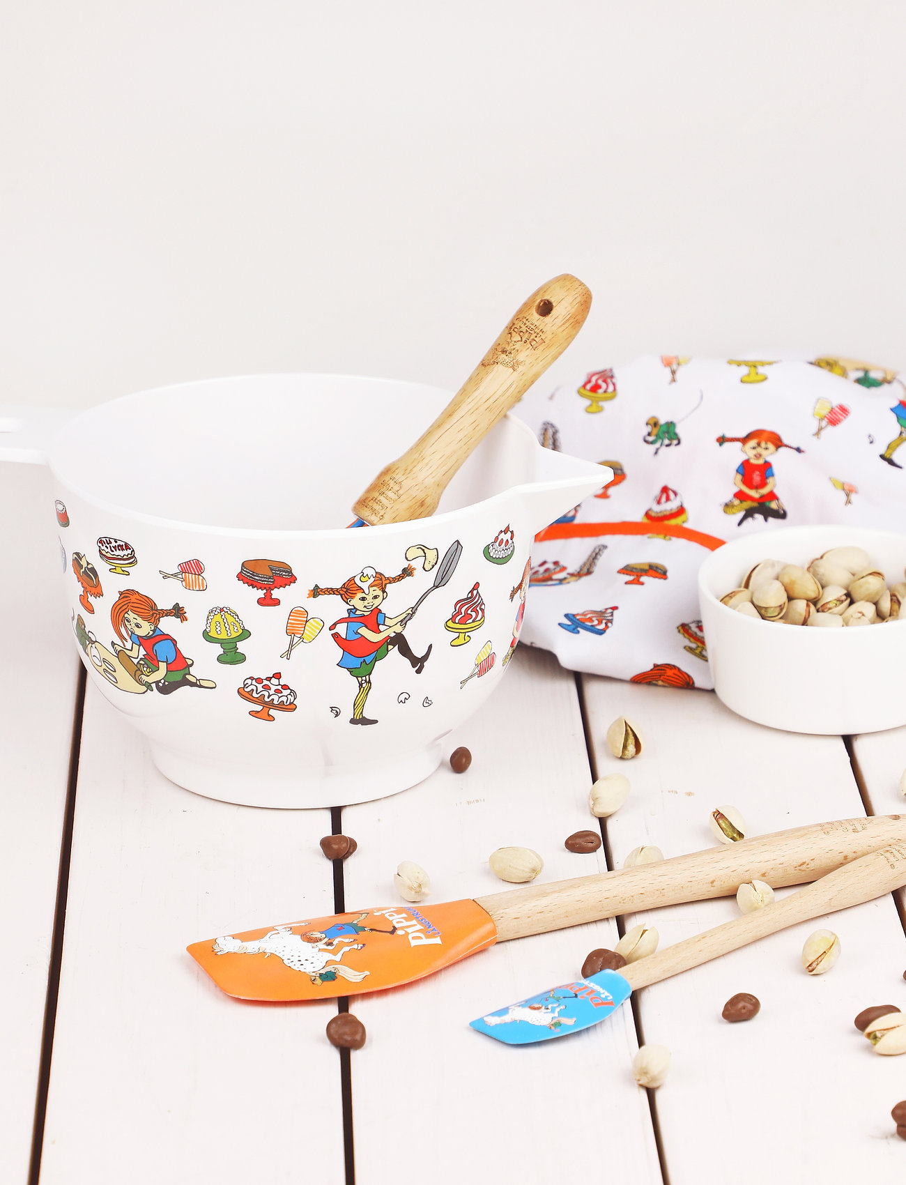 Pippi Langstrømpe Pippi L Baking Whisk, One Size, Blue, Bagning Og Madlavning > Dejskrabere, Børn