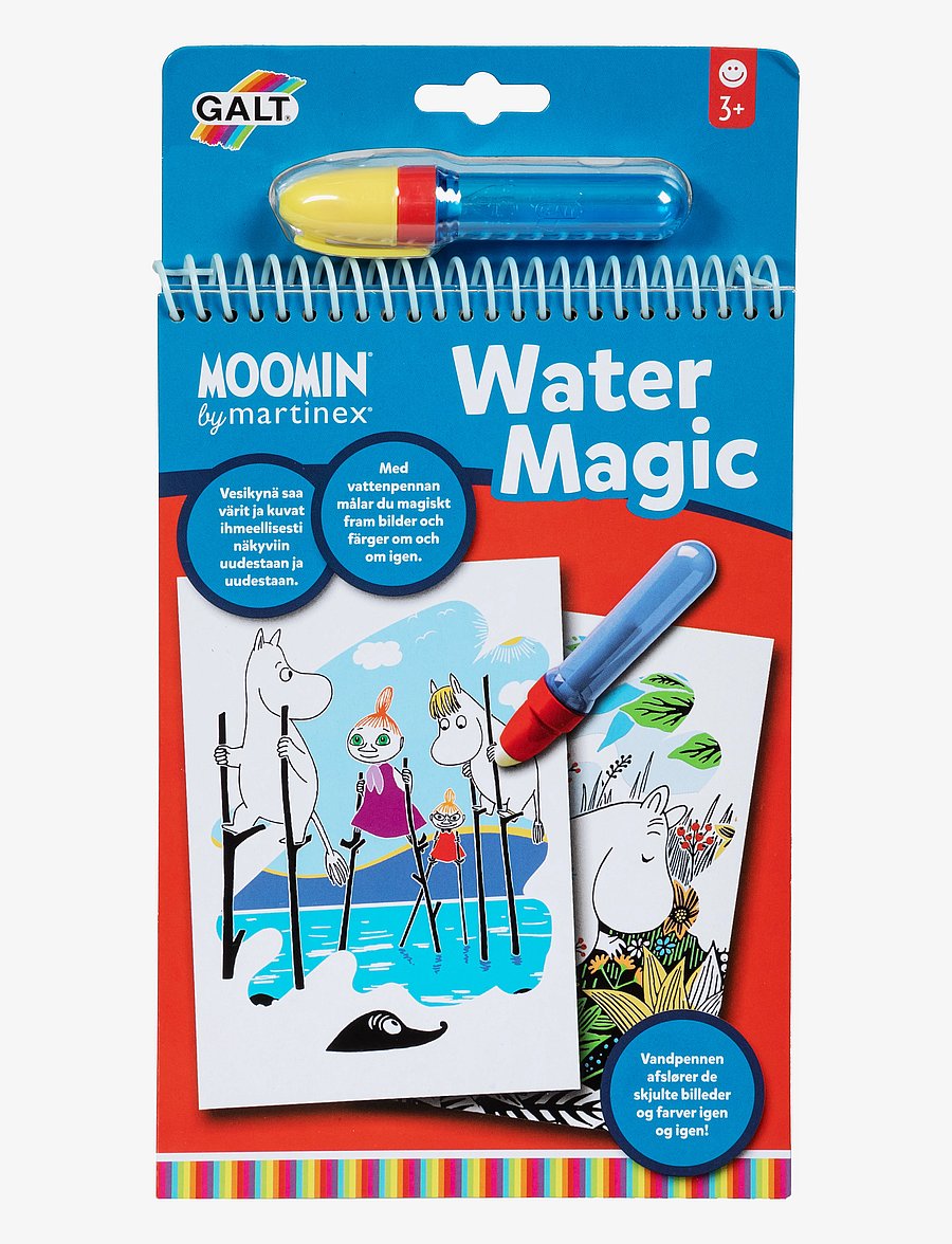 MOOMIN - WATER MAGIC MOOMIN - mal- & bastelbücher - red - 0