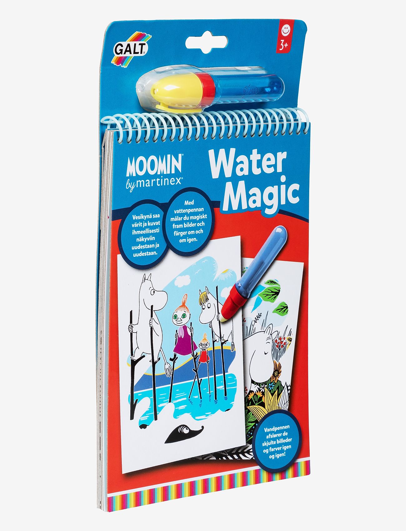 MUMIN - MUMIN WATER MAGIC - målar- & pysselböcker - red - 1