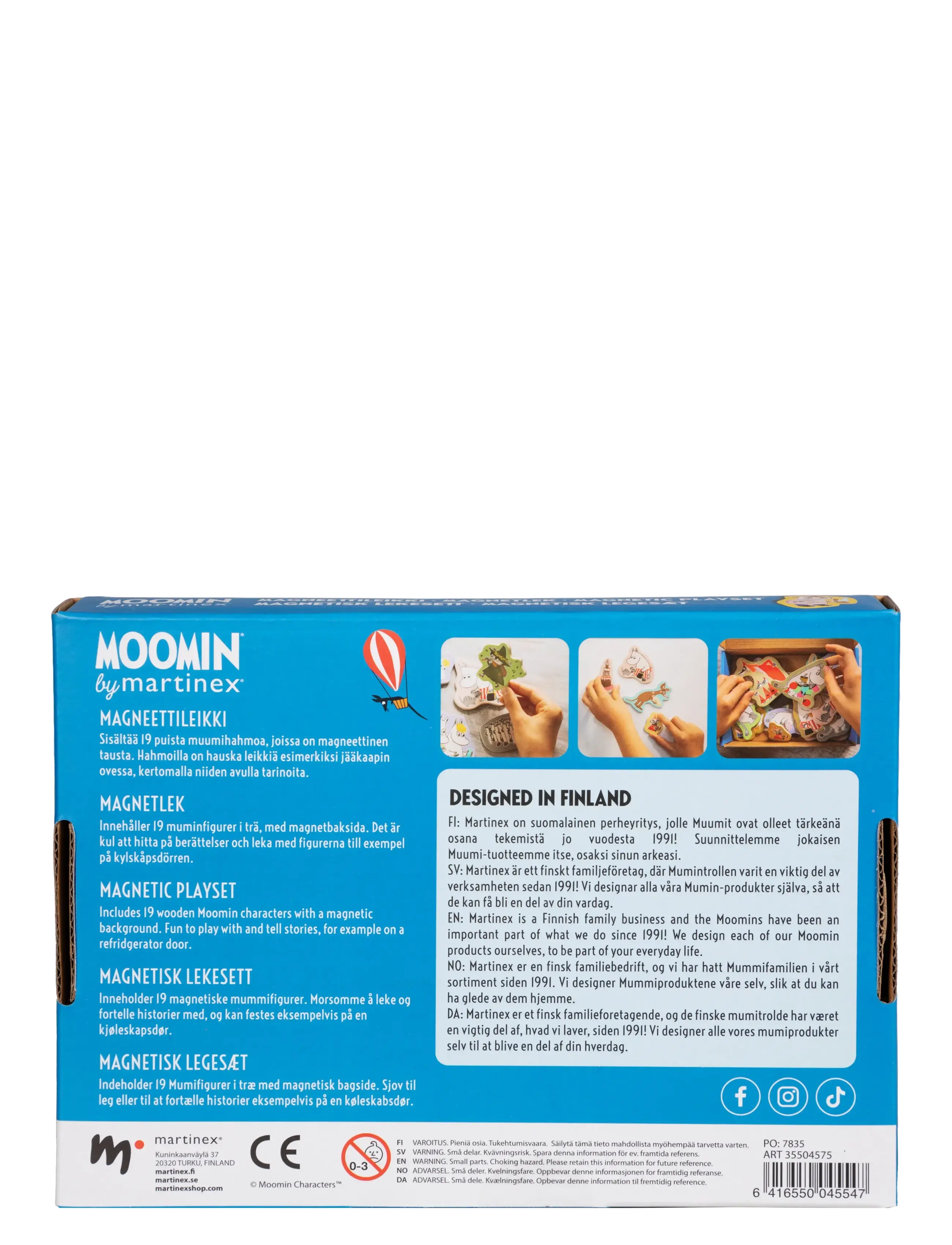 MUMIN - MOOMIN MAGNETIC PLAYSET - legesæt - multi-coloured - 2