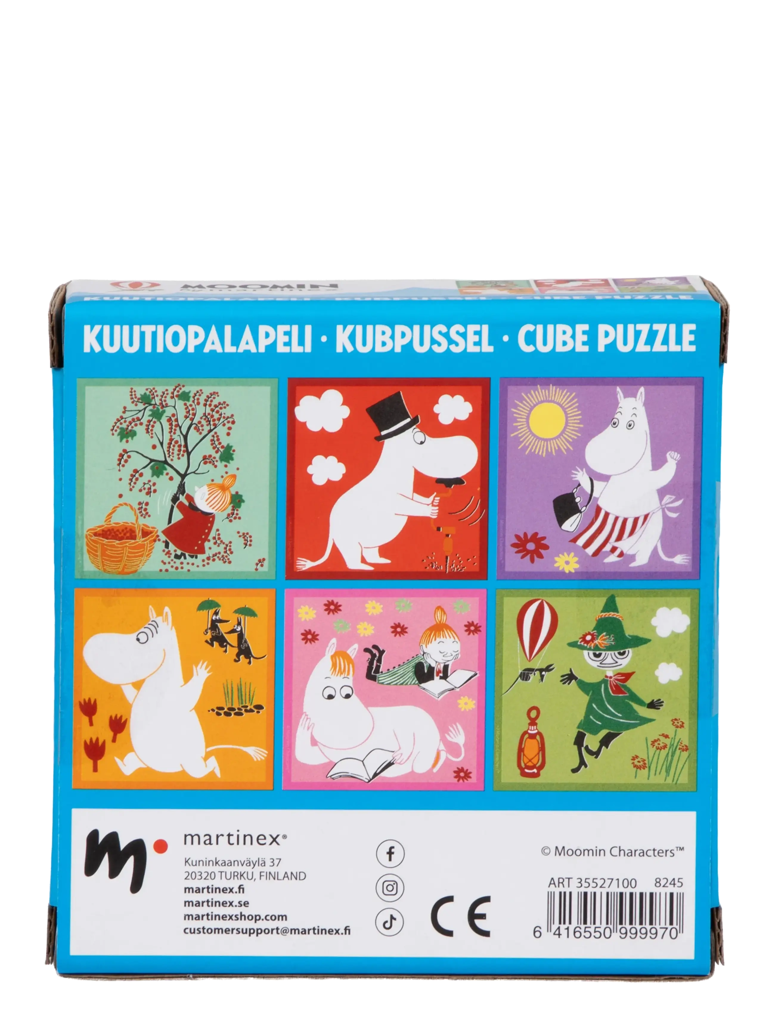 Martinex - MOOMIN CUBE PUZZLE - klasyczne puzzle - multi-coloured - 2