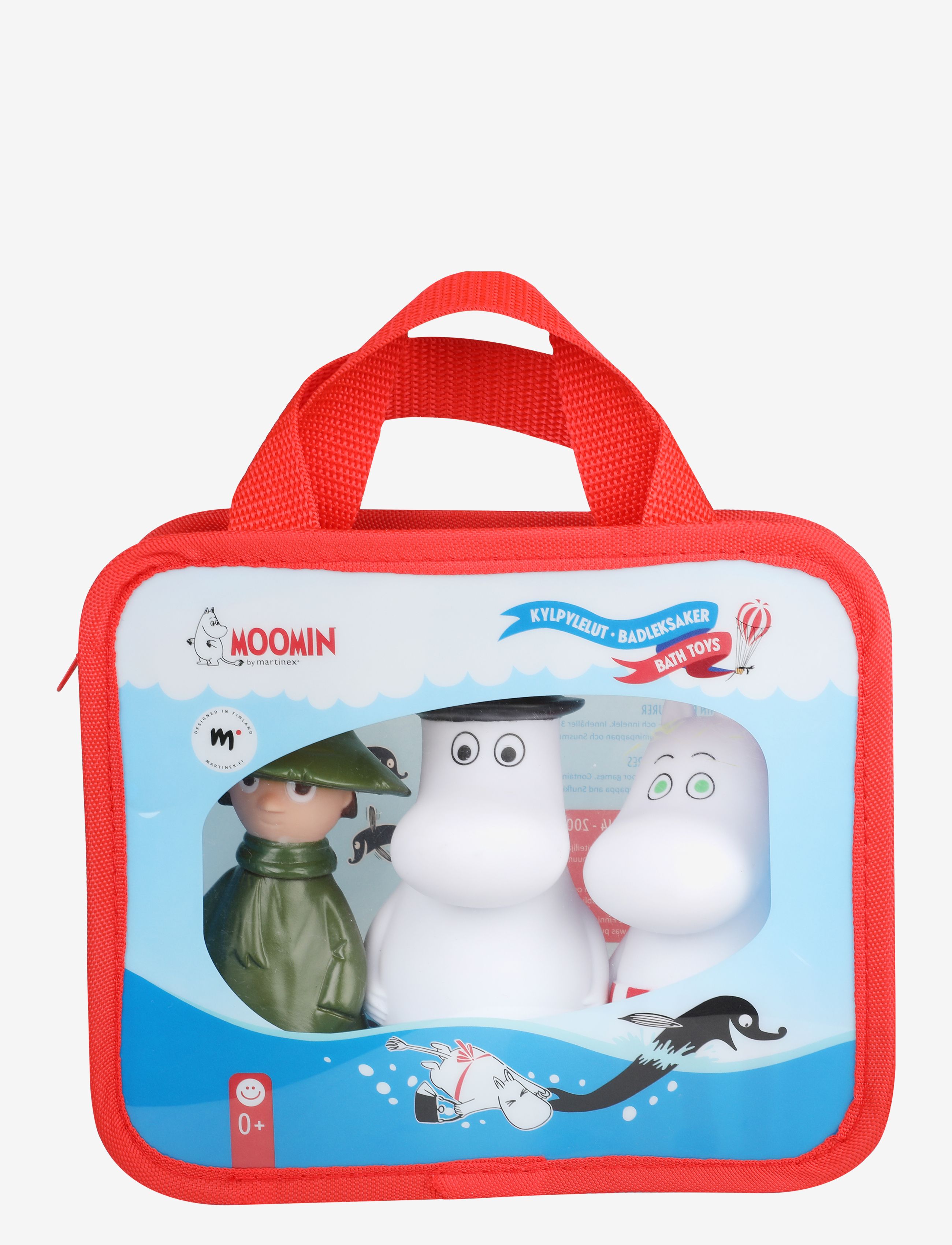 MOOMIN BATHFIGURES 3 PCS - MULTI-COLOURED