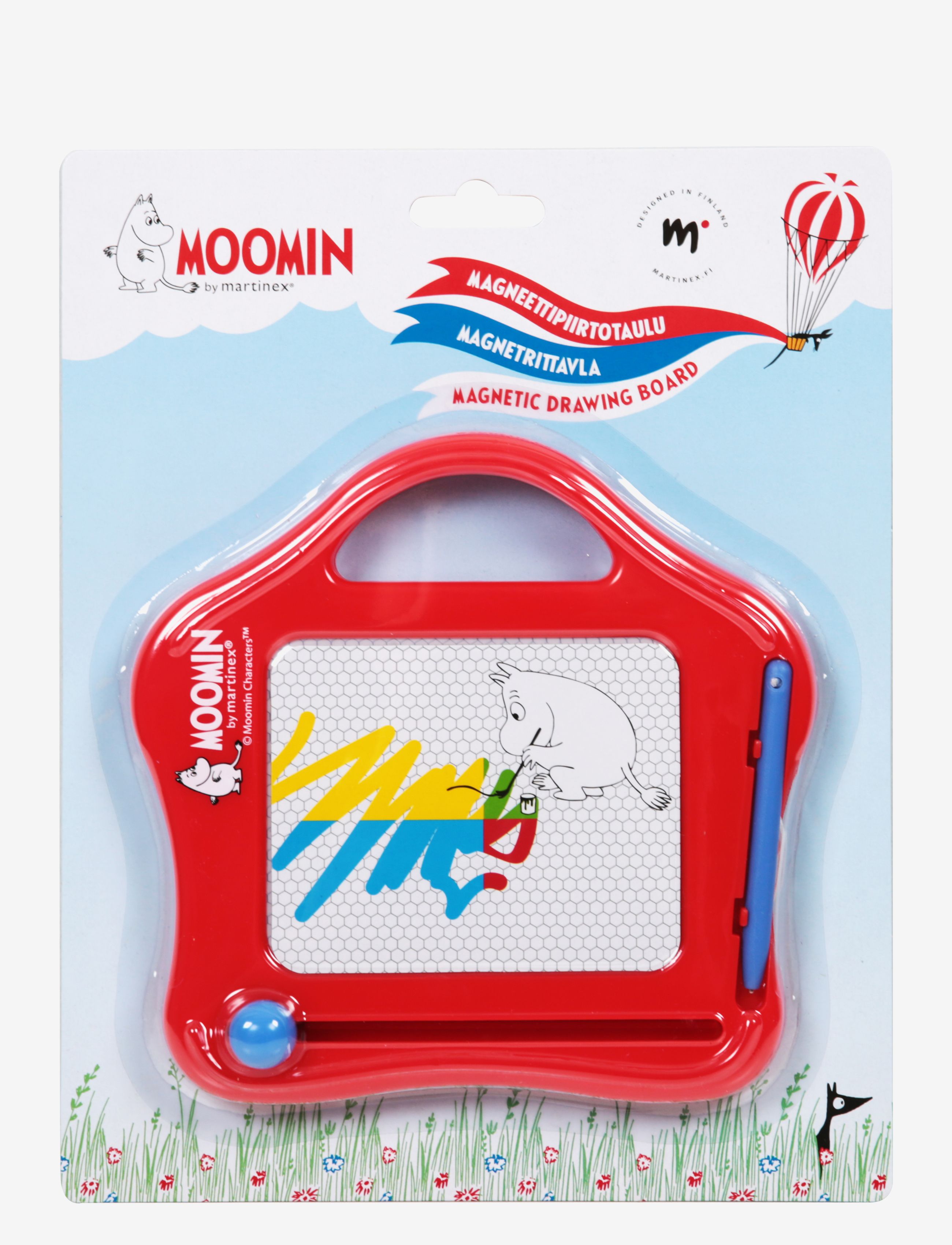 MARTINEX Magnetic Doodle Writer Rot - One Size - Kinder