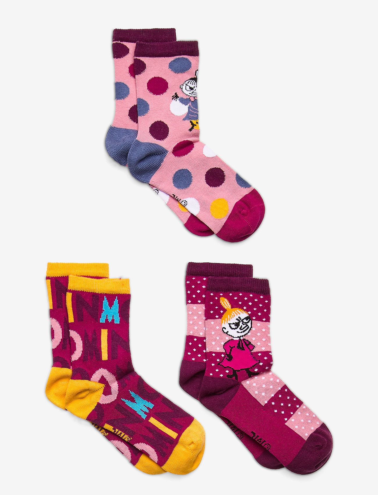Martinex - JOY SOCKS 3PACK - pink - 0