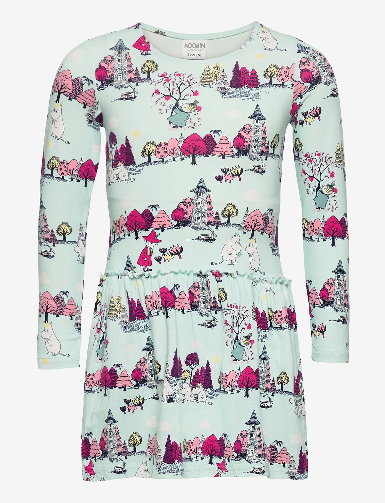 Martinex - MOOMINVALLEY DRESS SS - green - 0