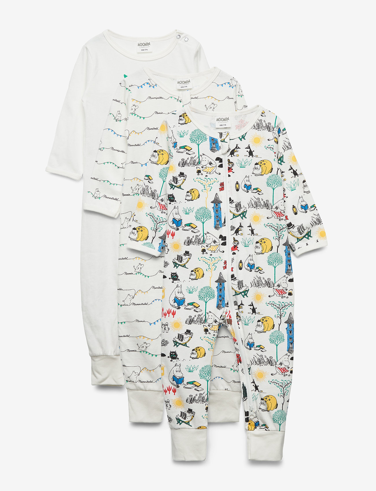 Martinex - MOOMIN PYJAMAS - white - 0