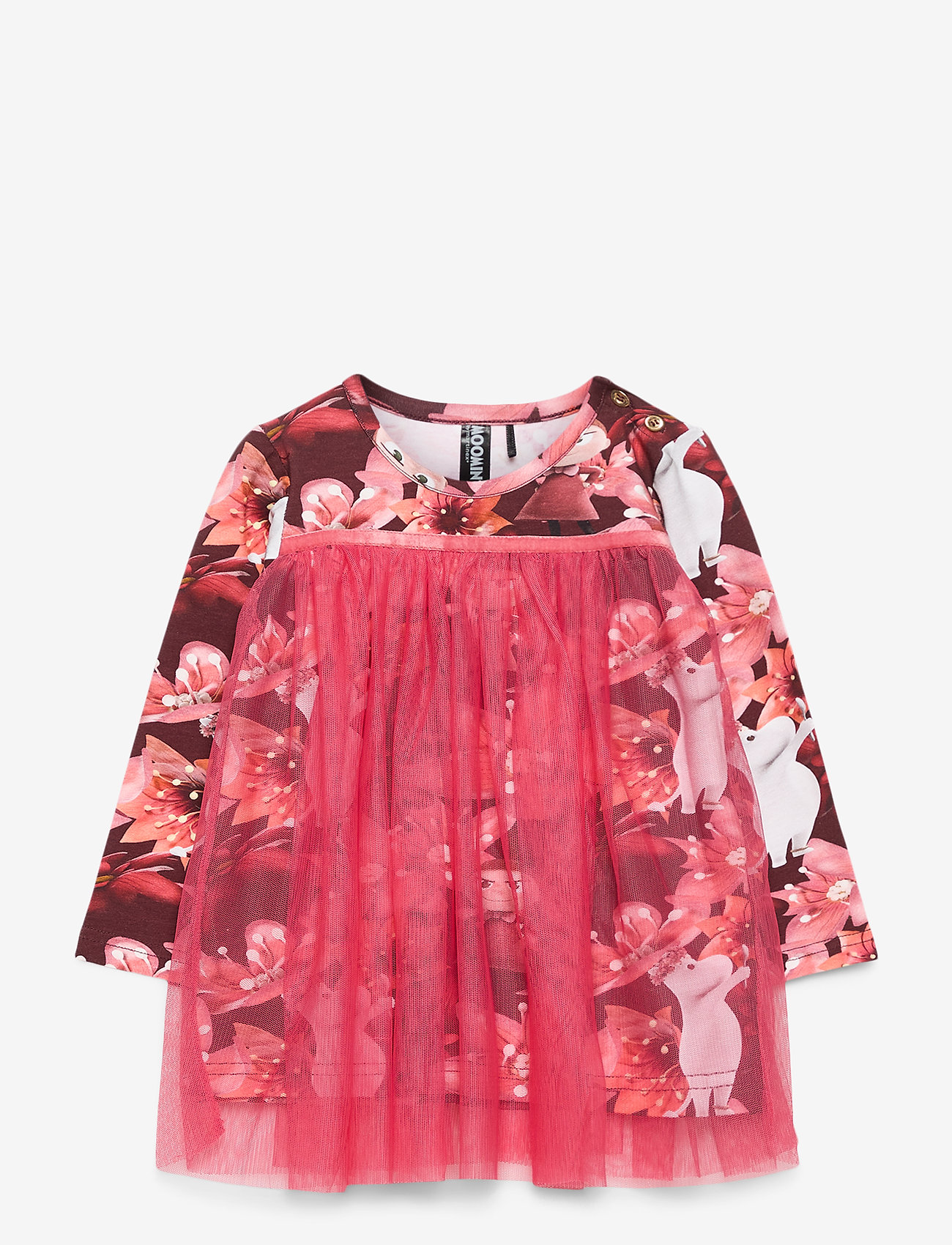 Martinex - CRIMSON FLOWER DRESS - red - 0