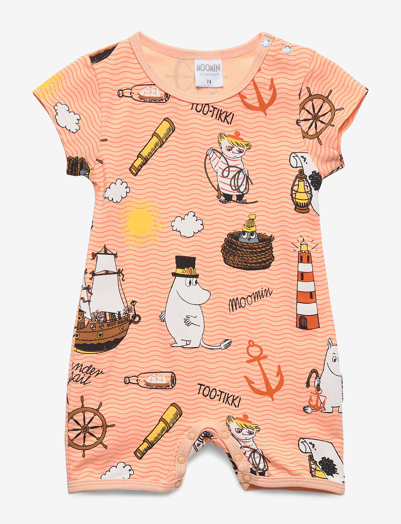Martinex - MURMADE PLAYSUIT - coral - 0