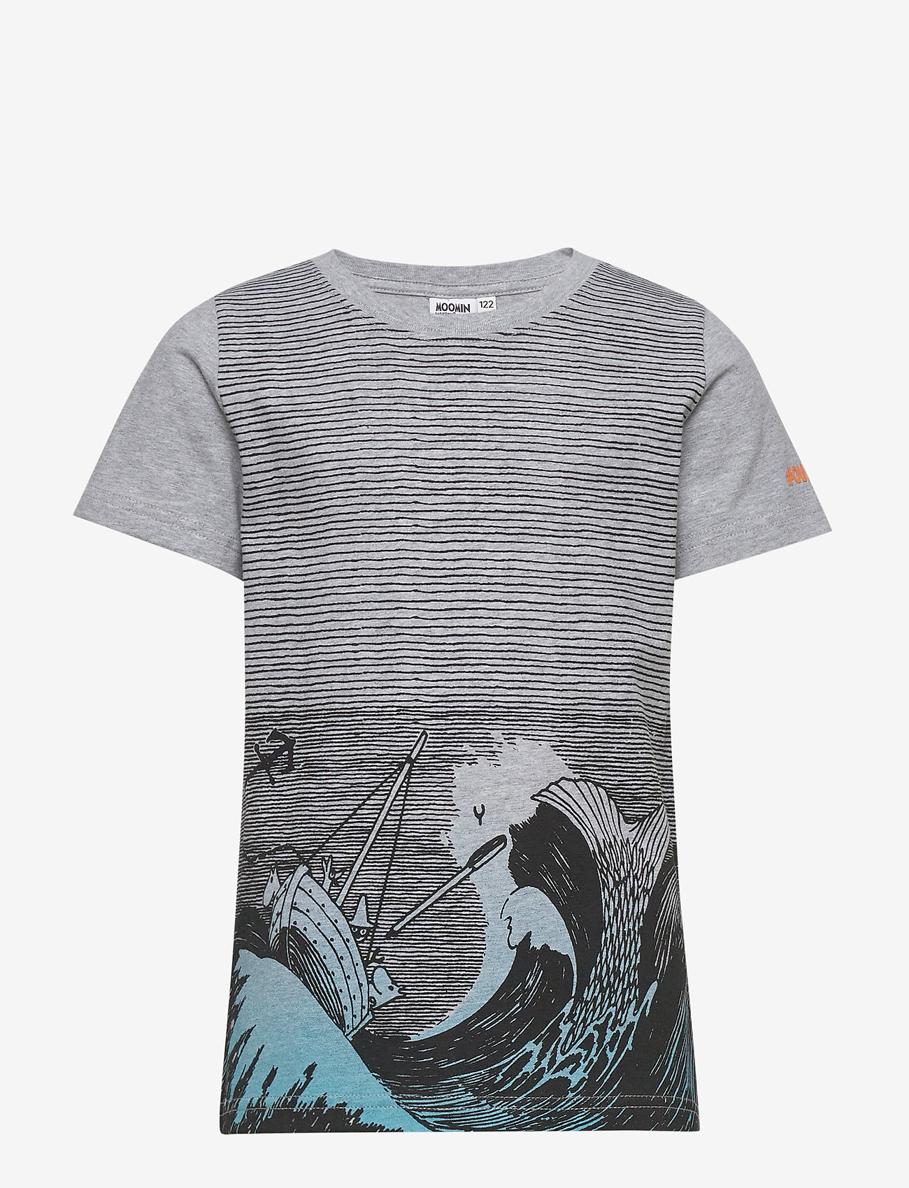 Martinex - OUR SEA T-SHIRT - gray - 0