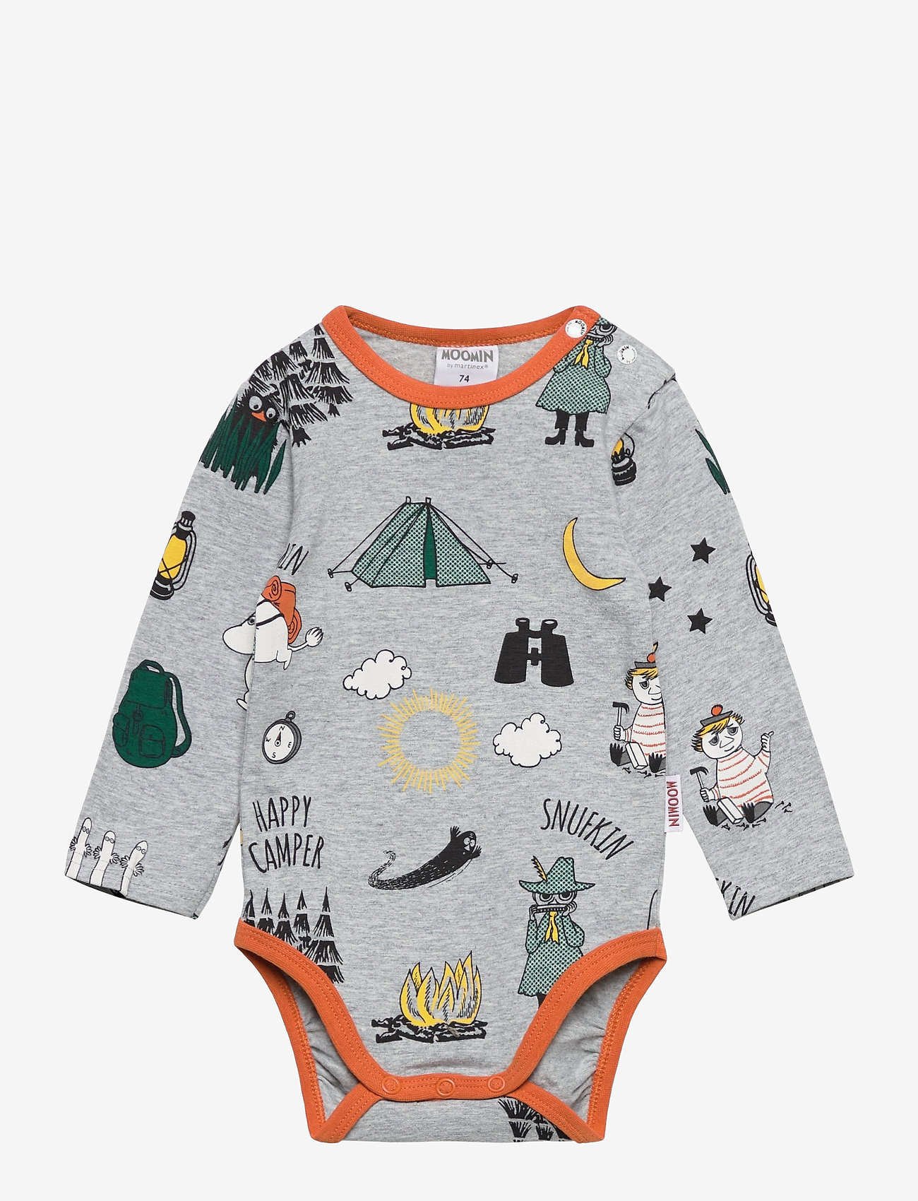 Martinex - CAMPING TRIP BODY - gray - 0