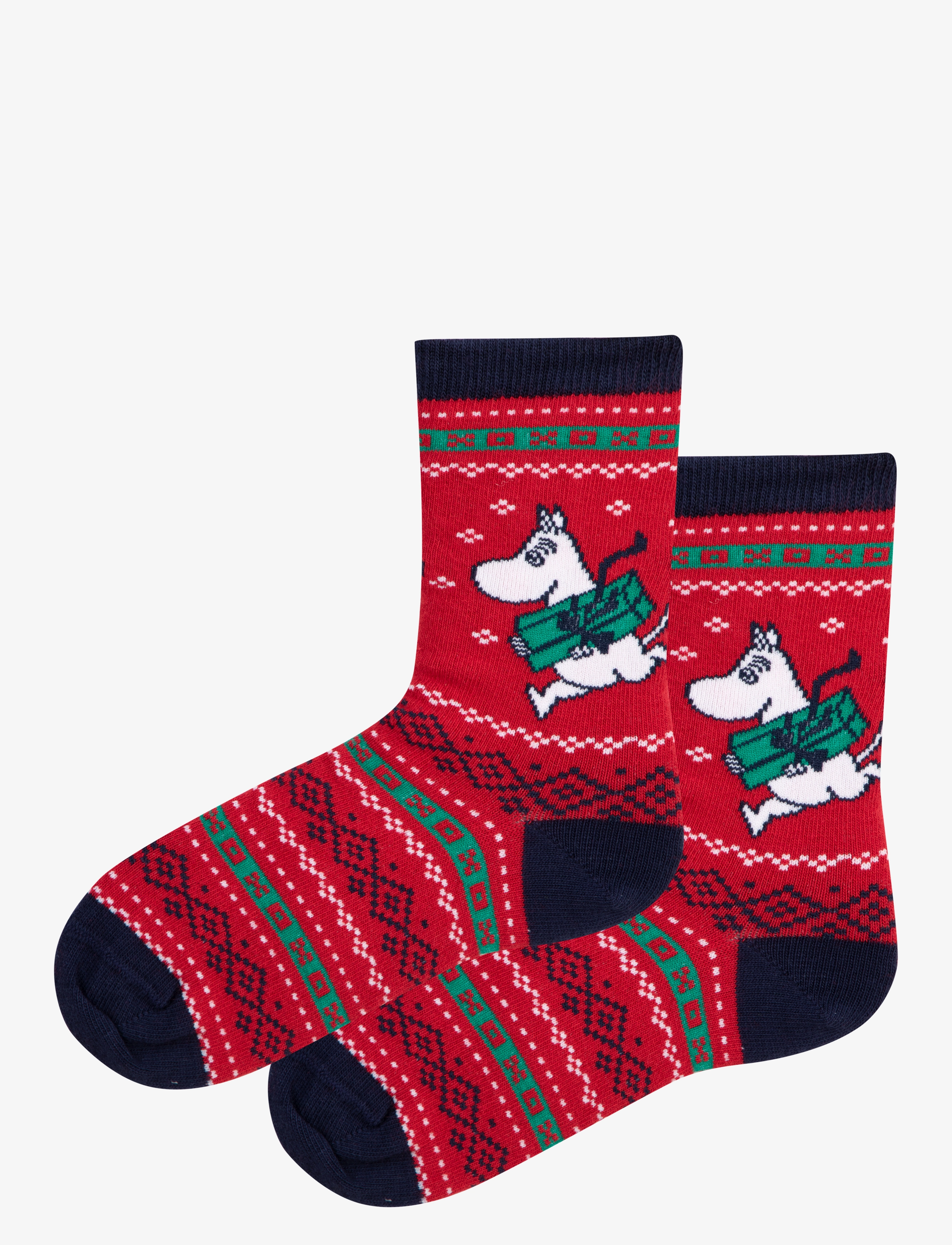 Martinex - MOOMINTROLL SOCKS - red - 0