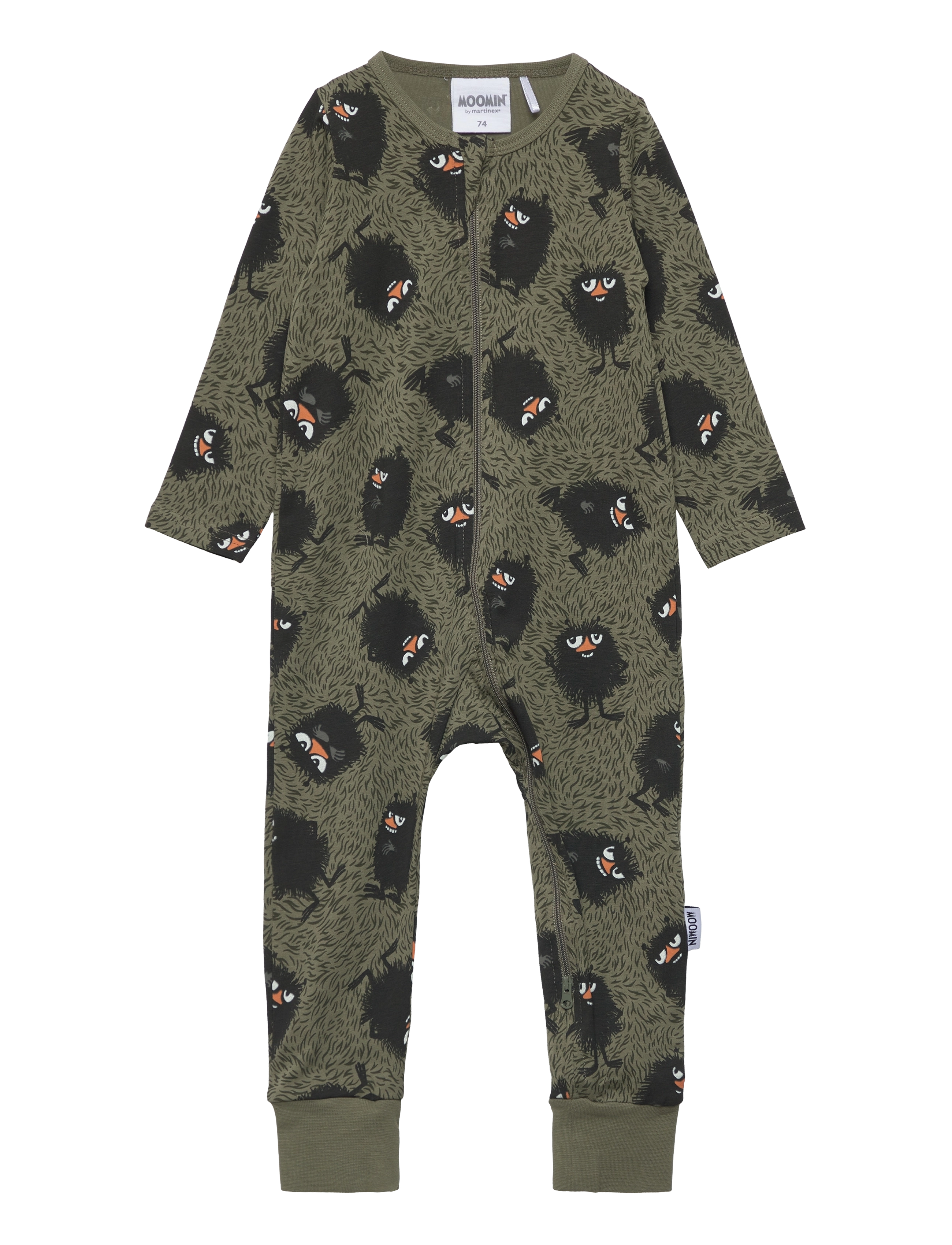 FURRY PYJAMAS - GREEN