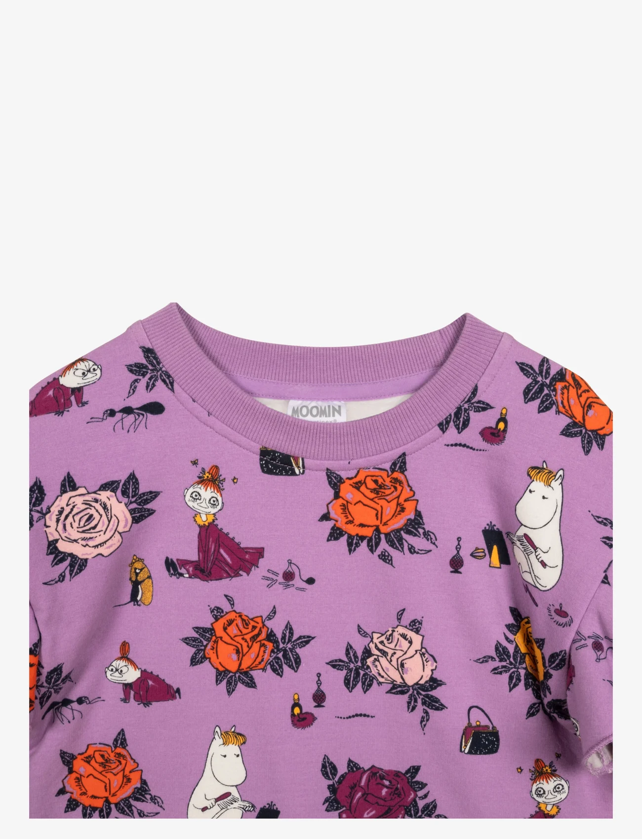 Martinex - ROSES SWEATSHIRT - sweatshirts - purple - 1