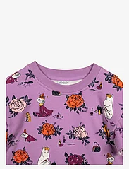Martinex - ROSES SWEATSHIRT - sweatshirts - purple - 1