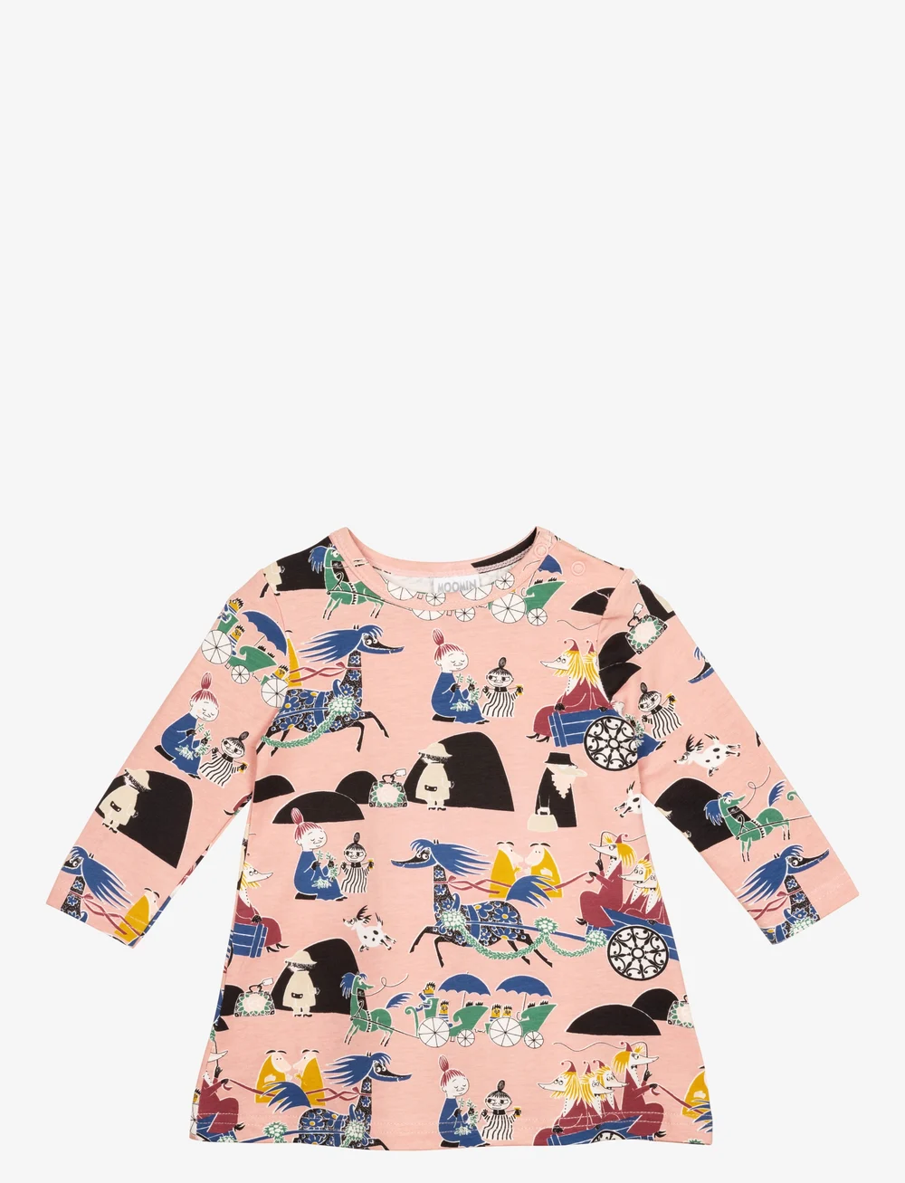 MUMIN - 4 FILLYJONKS DRESS - langærmede babykjoler - pink - 0