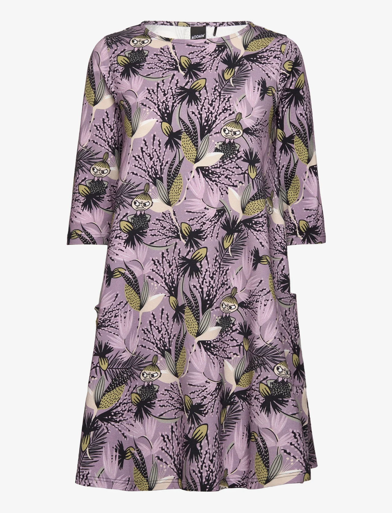 Martinex - JENNI DRESS BUD - t-shirt dresses - purple - 0
