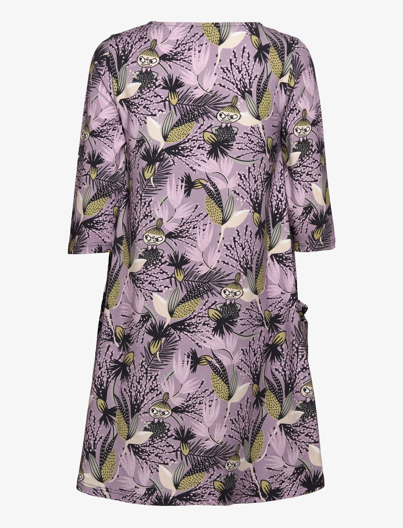 Martinex - JENNI DRESS BUD - t-shirt dresses - purple - 1
